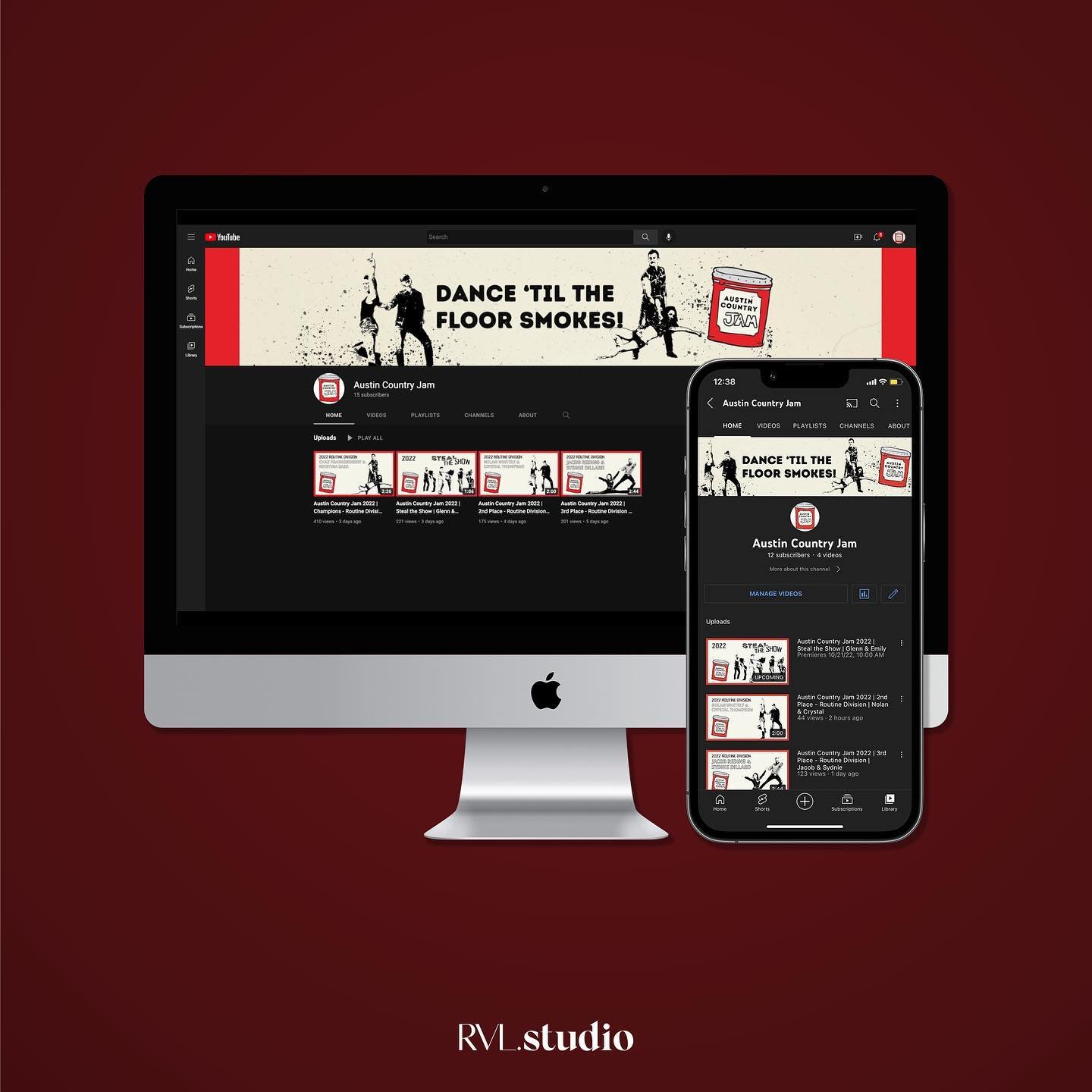 YouTube branding for @austincountryjam 
&bull;
&bull;
&bull;

#youtube #explorepage #lfl #reaction #userinterface #youtubebranding #graphicdesign #design #html #newintro #youtubeessentials #ui #webdeveloper #youtubethumbnail #digitalart #inspiration 