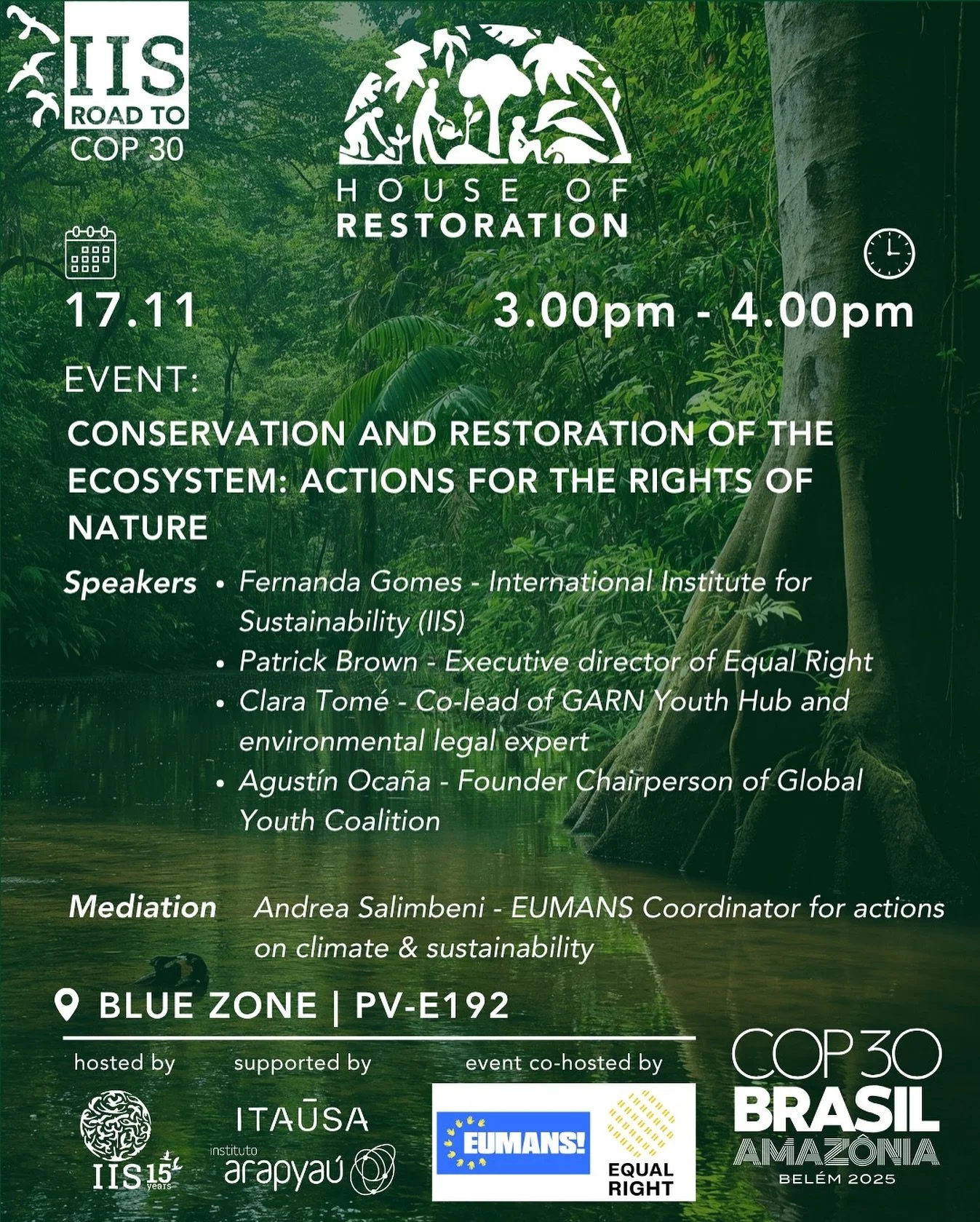 Happening today &mdash; a space to rethink how we care for the Earth.
Let&rsquo;s explore conservation and restoration approaches that truly benefit Indigenous communities, moving beyond nature-based solutions and carbon market instruments. And also 