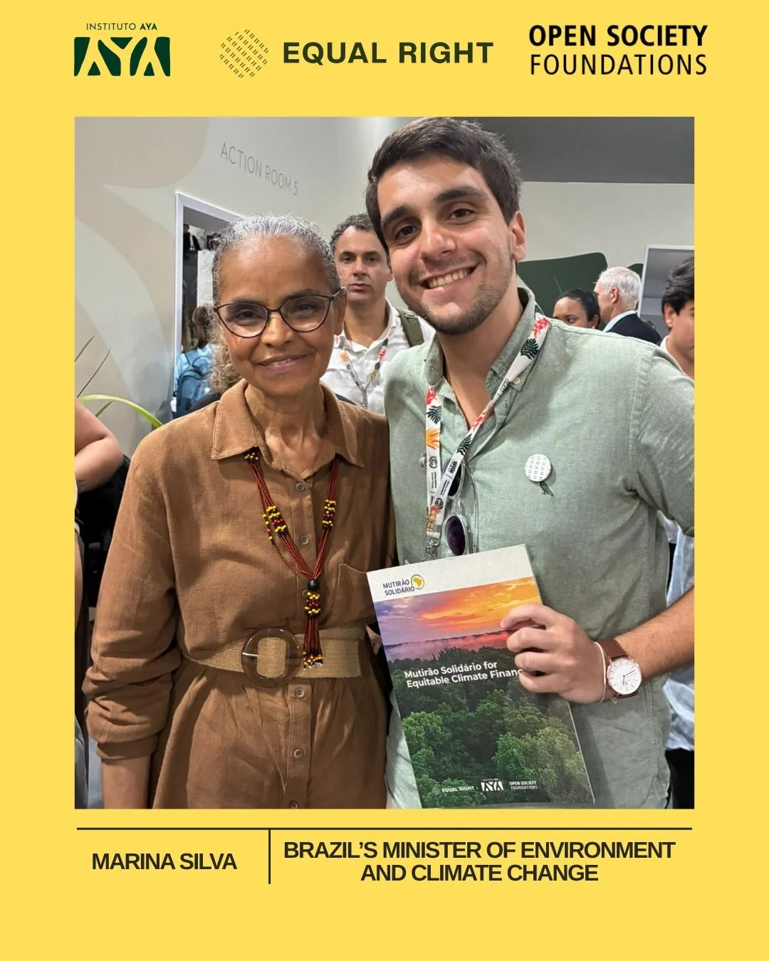 Foram meses de constru&ccedil;&atilde;o coletiva que, durante a COP30, ganharam espa&ccedil;o nos mais altos n&iacute;veis de di&aacute;logo sobre justi&ccedil;a clim&aacute;tica. Entregamos o Relat&oacute;rio do Mutir&atilde;o Solid&aacute;rio por u