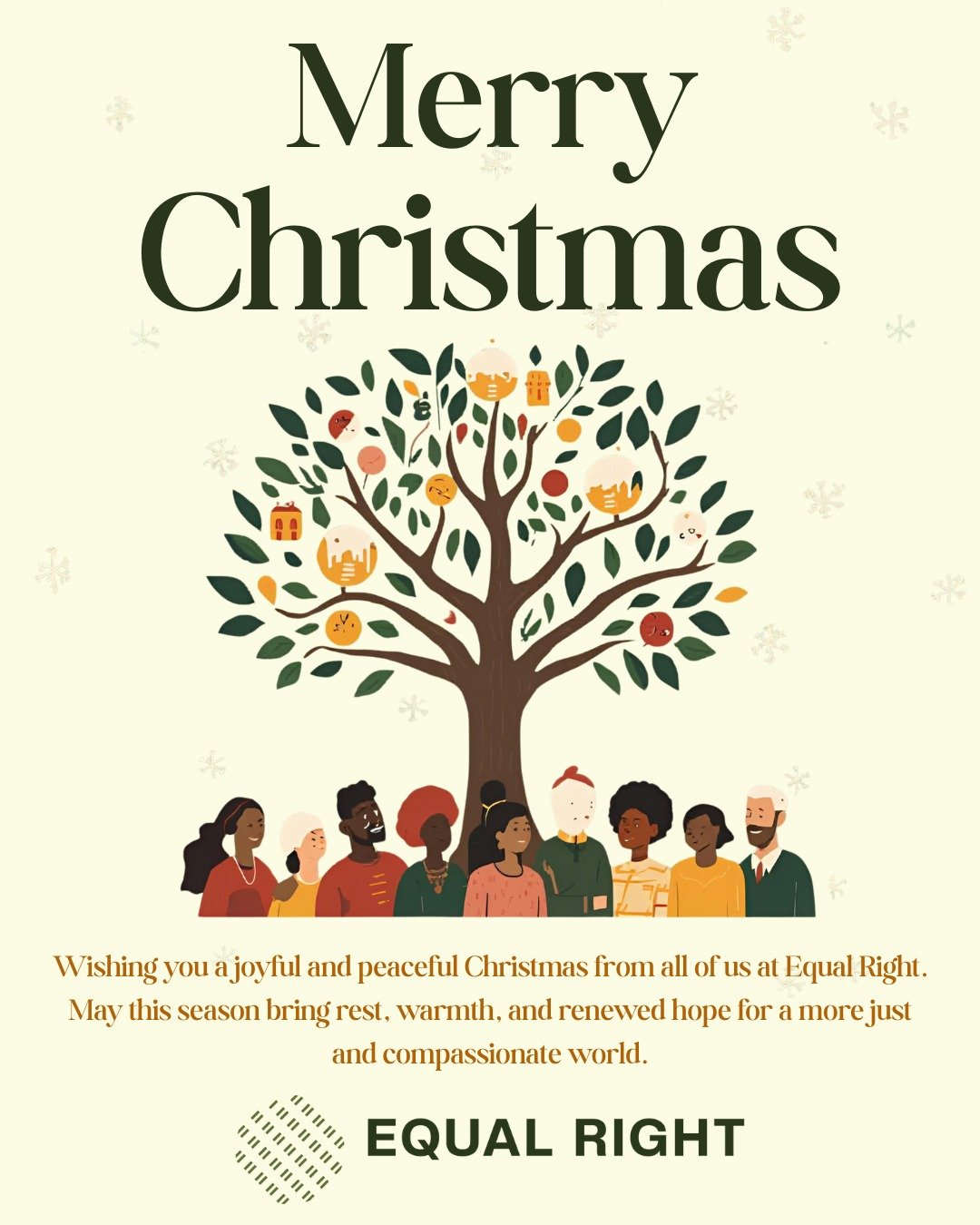 🎄✨ Merry Christmas from all of us at Equal Right! ✨🎄

As 2025 comes to a close, we&rsquo;re taking a moment to pause, reflect, and celebrate this year of bold steps and shared victories in the fight for climate justice.

Thank you to our community,