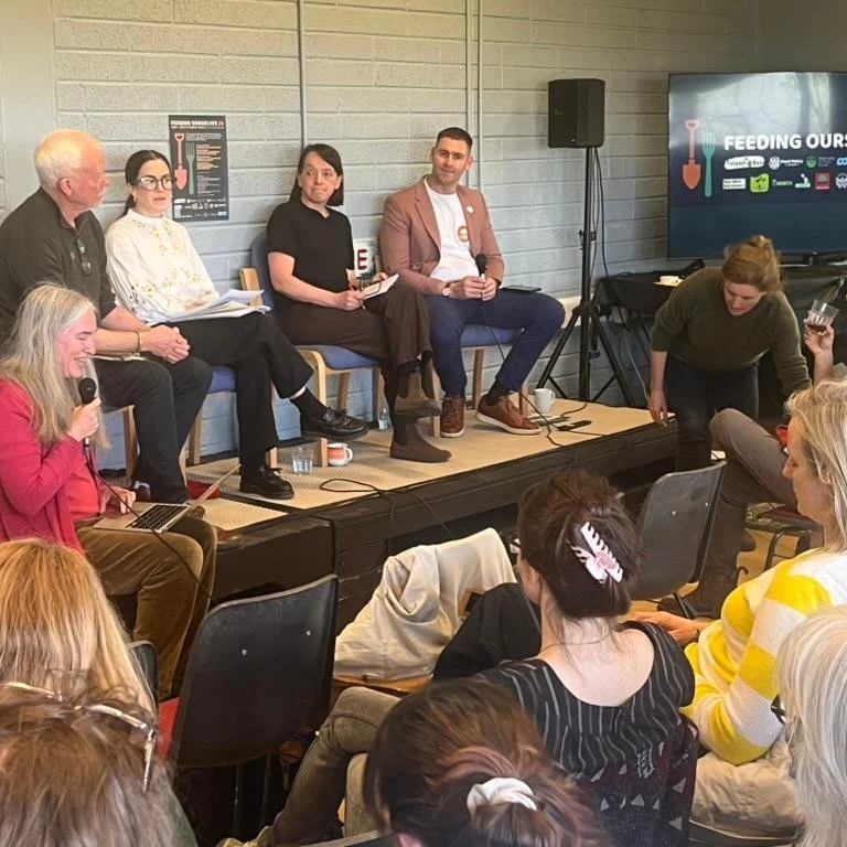What does it take to build a just food system?

At the Feeding Ourselves conference in Ireland, our ED Patrick Brown moderated a powerful panel on how Basic Income can transform food sovereignty, from Cloughjordan to Colombia.

We heard from farmer c