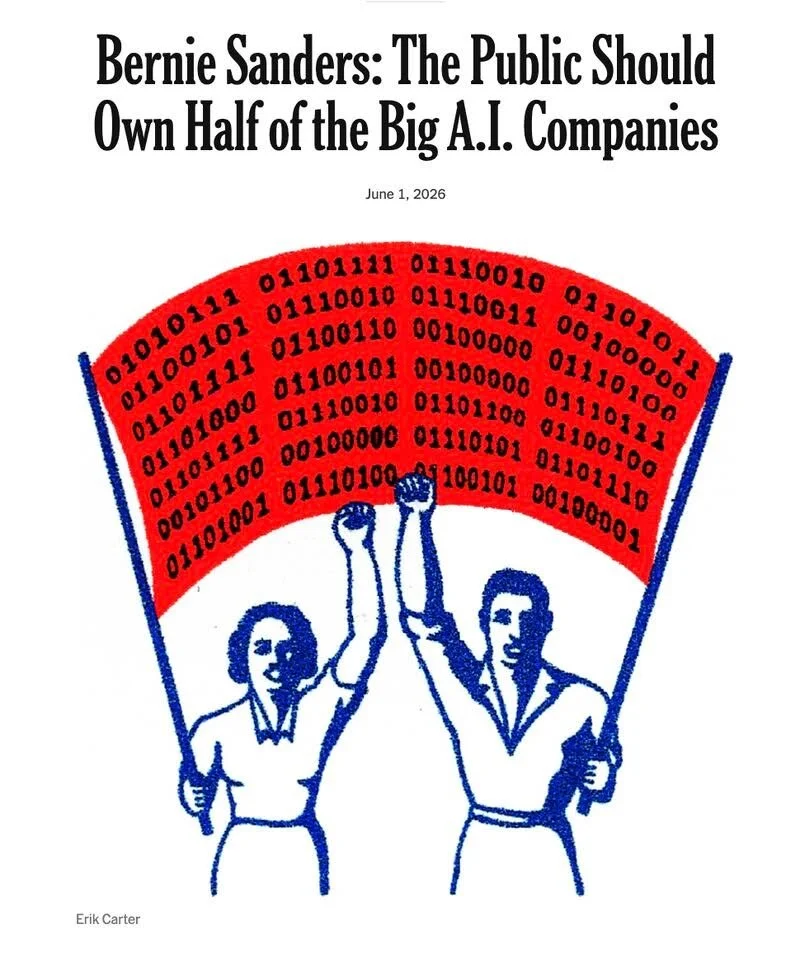 Who should benefit from the wealth created by AI?

Dr. Patrick Brown explores how an AI Commons Fund could help deliver Universal Basic Income by ensuring that the economic gains from AI are shared more broadly across society.
Link to the blog in the