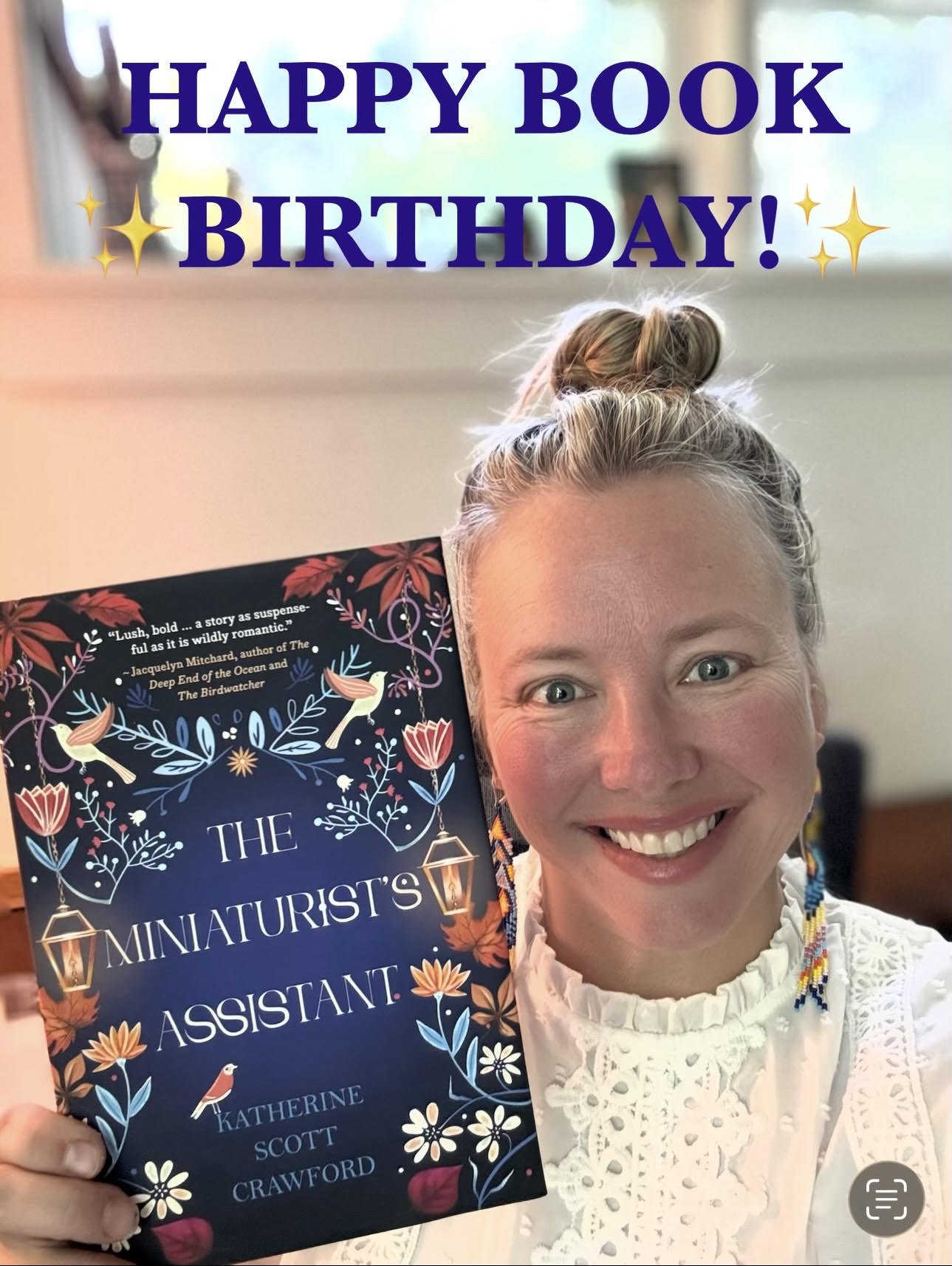 happy book birthday to the miniaturist’s assistant!