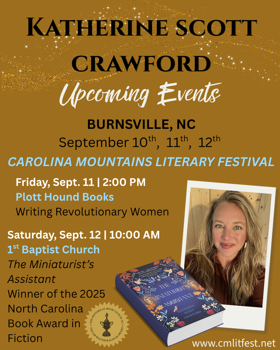 2026 carolina mountains literary festival