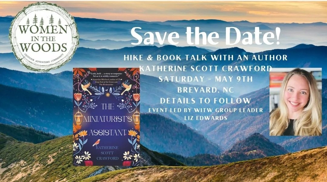 Saturday, May 9th: Hike &amp; Book talk with katherine scott crawford
