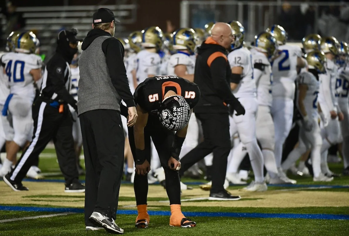 PAWHUSKA HUSKIES FALL IN FOOTBALL PLAYOFFS; HOMINY PLAYS FOR TITLE ON THURSDAY