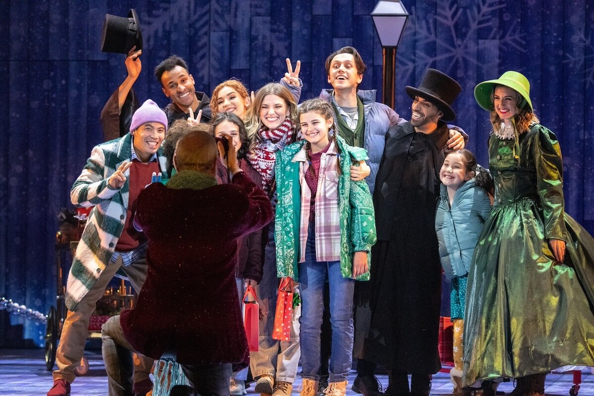 3. Danielle Wade (centre) and ensemble of Chris, Mrs. - A New Holiday Musical_photo by Max Power Photography.jpg