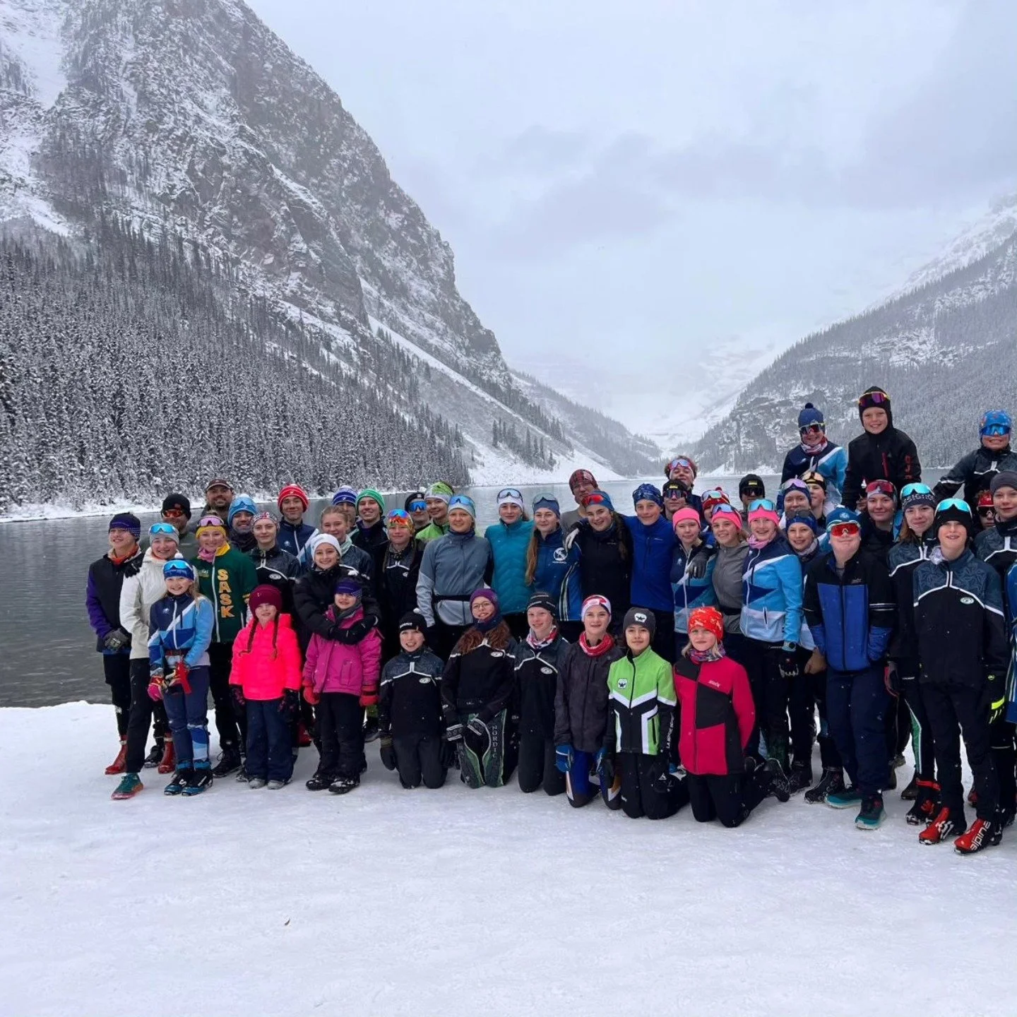 We've got snow falling in Saskatchewan this week! ❄️ 

Last week, 53 athletes, 7 coaches, and lots of helpful parents were able to get on snow over a week early at the 2024 CCS Snow Camp in Lake Louise.

Lots of kilometers skied with friends, fresh s