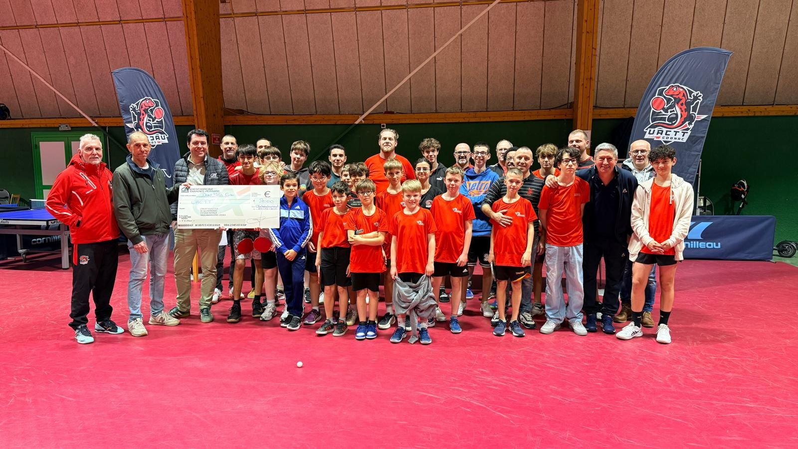 Un tournoi interne et un beau cadeau pour clôturer l'année !