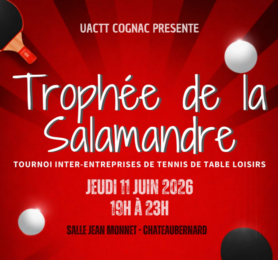 Tournoi inter-entreprises : Trophée de la salamandre