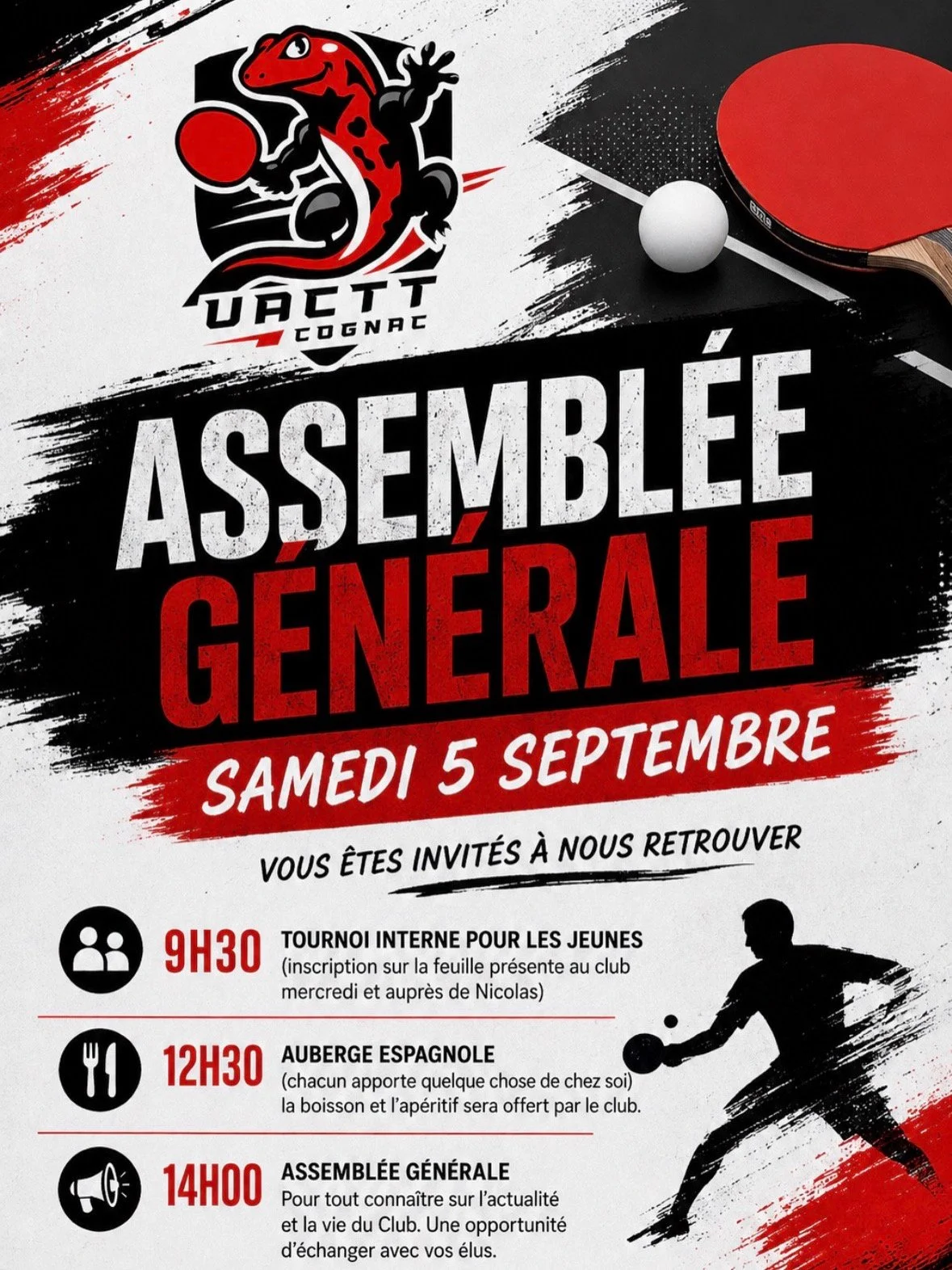 Assemblée Générale du club  