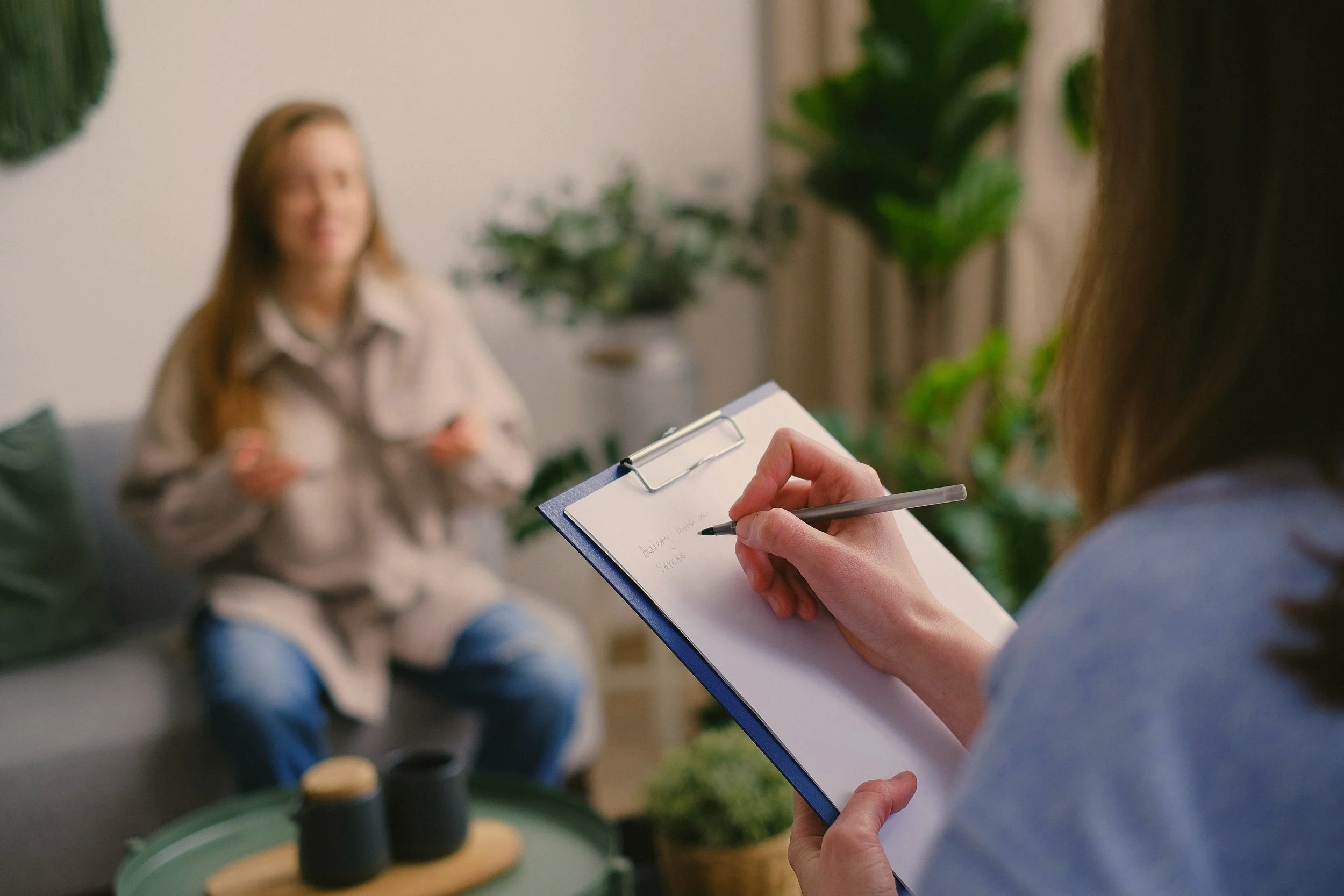 a counselor addresses emotional dysregulation, self-destructive behaviors, and relationship conflicts, using DBT, a method combining cognitive and behavioral techniques with mindfulness practices