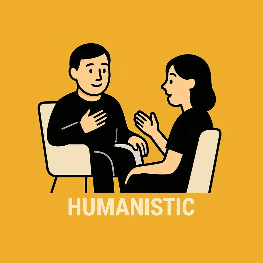 Humanistic therapy has the belief that you have the capacity to grow and heal. It encourages the exploration of feelings and values to build a more meaningful, authentic life.

Carl Rogers spoke of three core conditions that can make therapy transfor