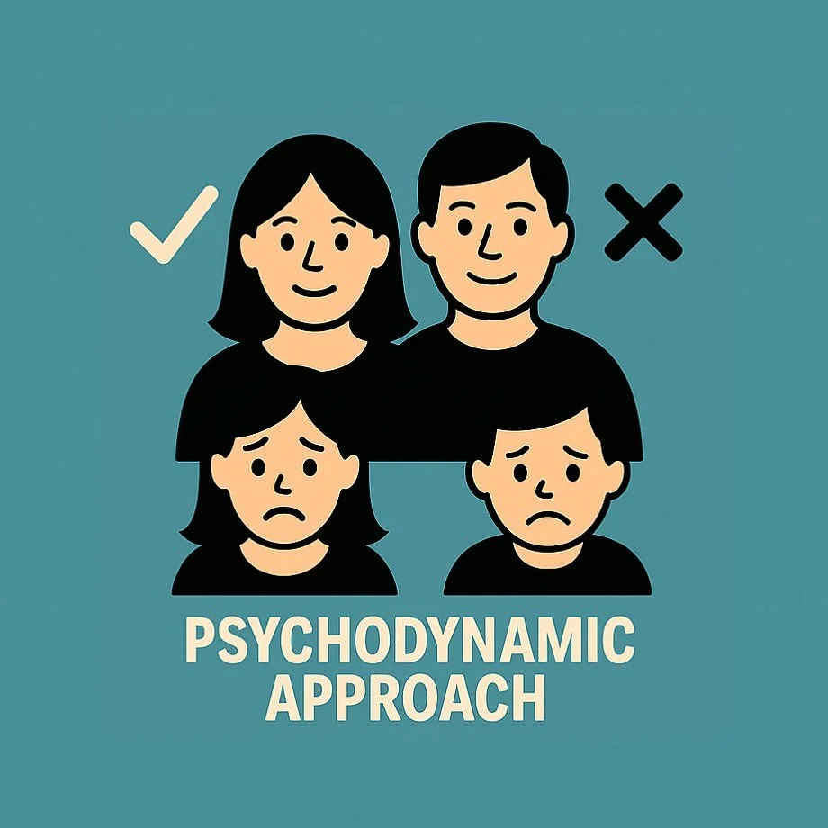 The way we experienced our early relationships often shapes how we see ourselves and others today.

Sometimes we split things into good or bad, loving or rejecting, safe or unsafe, and often this happens outside of our awareness.

Psychodynamic thera