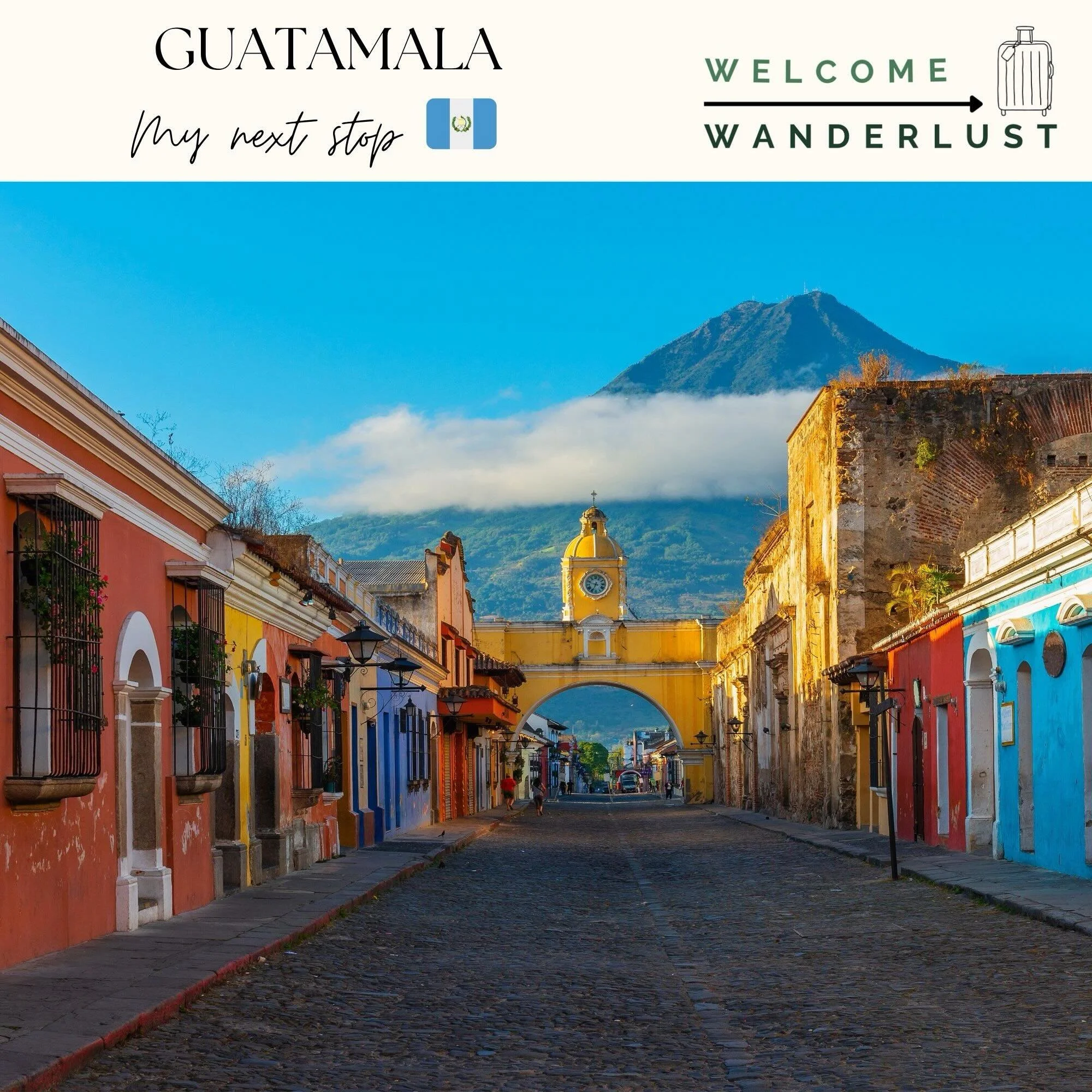 🇬🇹 Guatemala&hellip; have you been yet? 

I&rsquo;m traveling soon to indulge in:
stunning lakes + rich culture + vibrant textiles and most importantly &mdash; scouting the very best spots for YOUR next Central American adventure.

I plan to explor