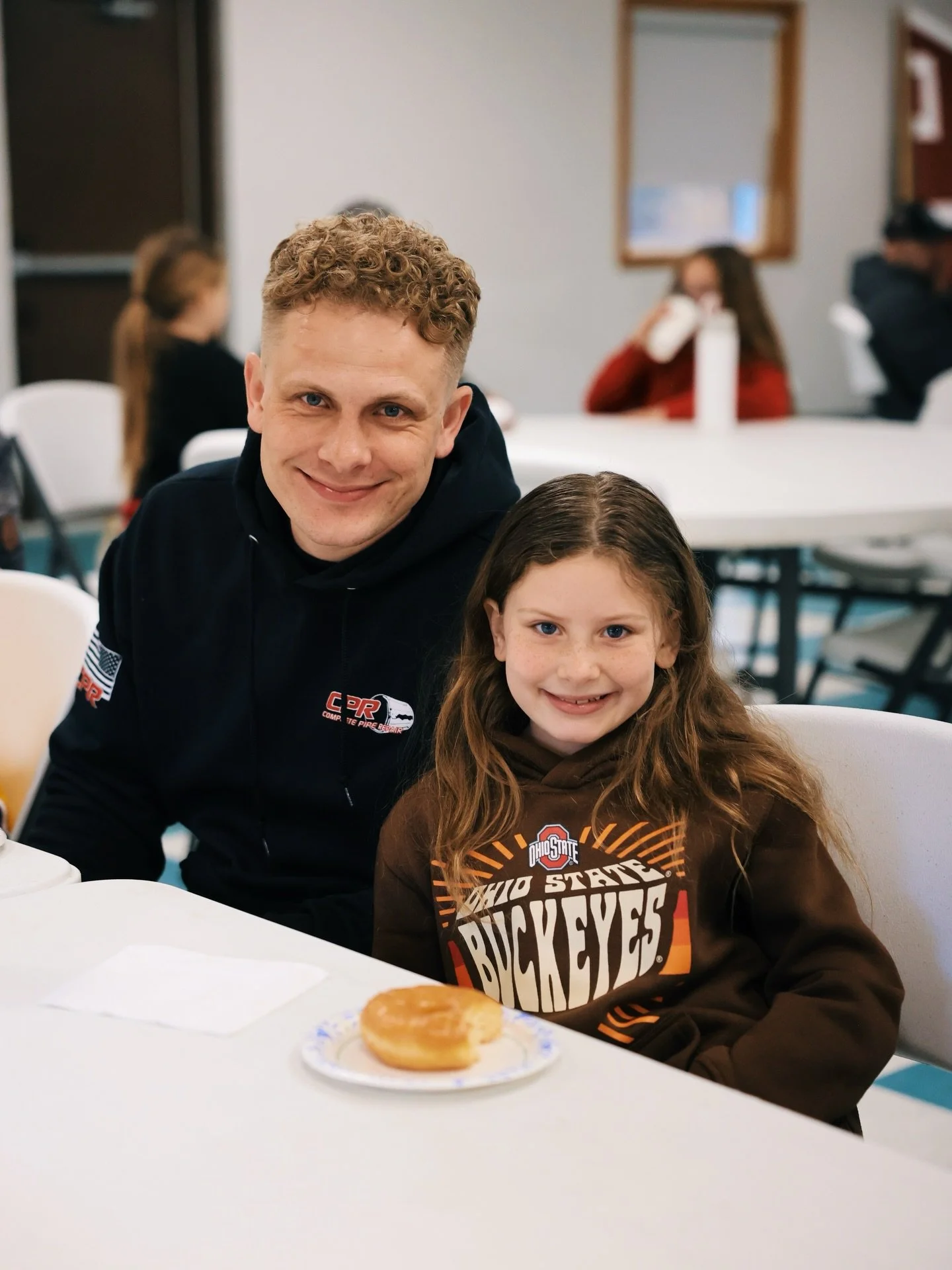 Donuts with dad 🍩🤍