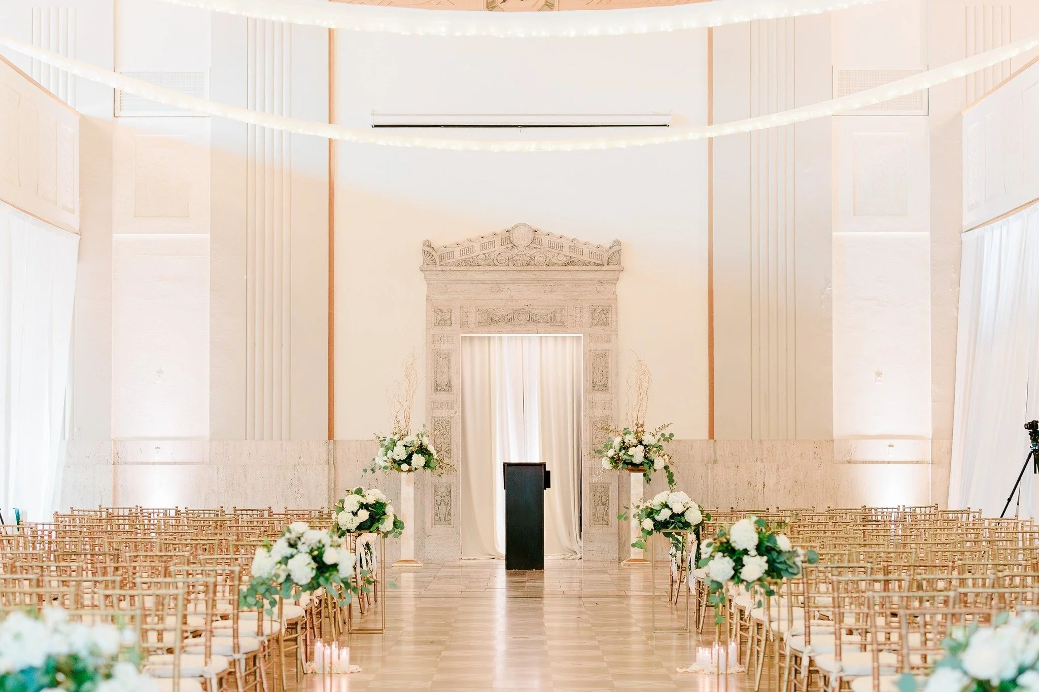 Interior view of The Gillespie Wedding