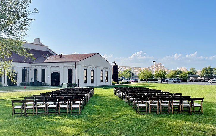 Refinery Events and Weddings Outdoor Ceremony