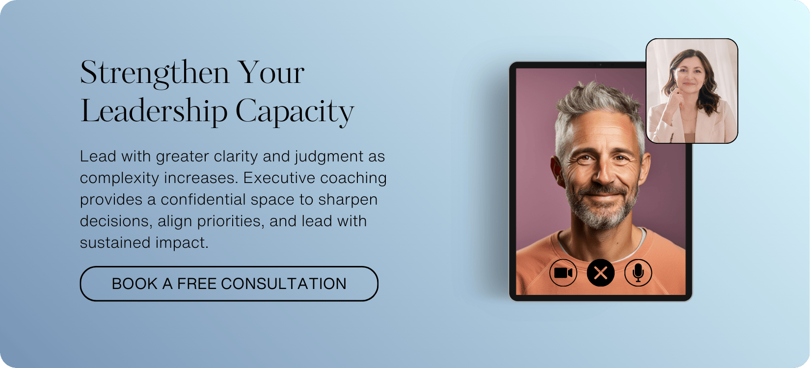 Executive leadership consultation