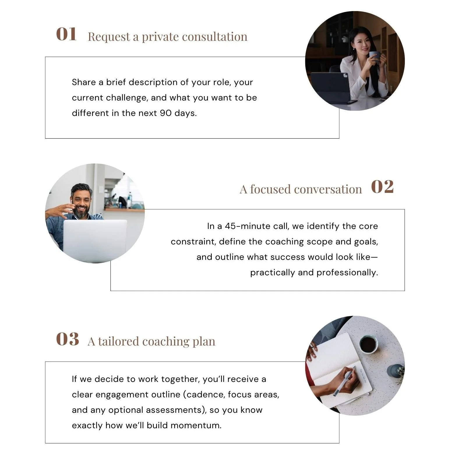 Client Case Studies Booklet Page