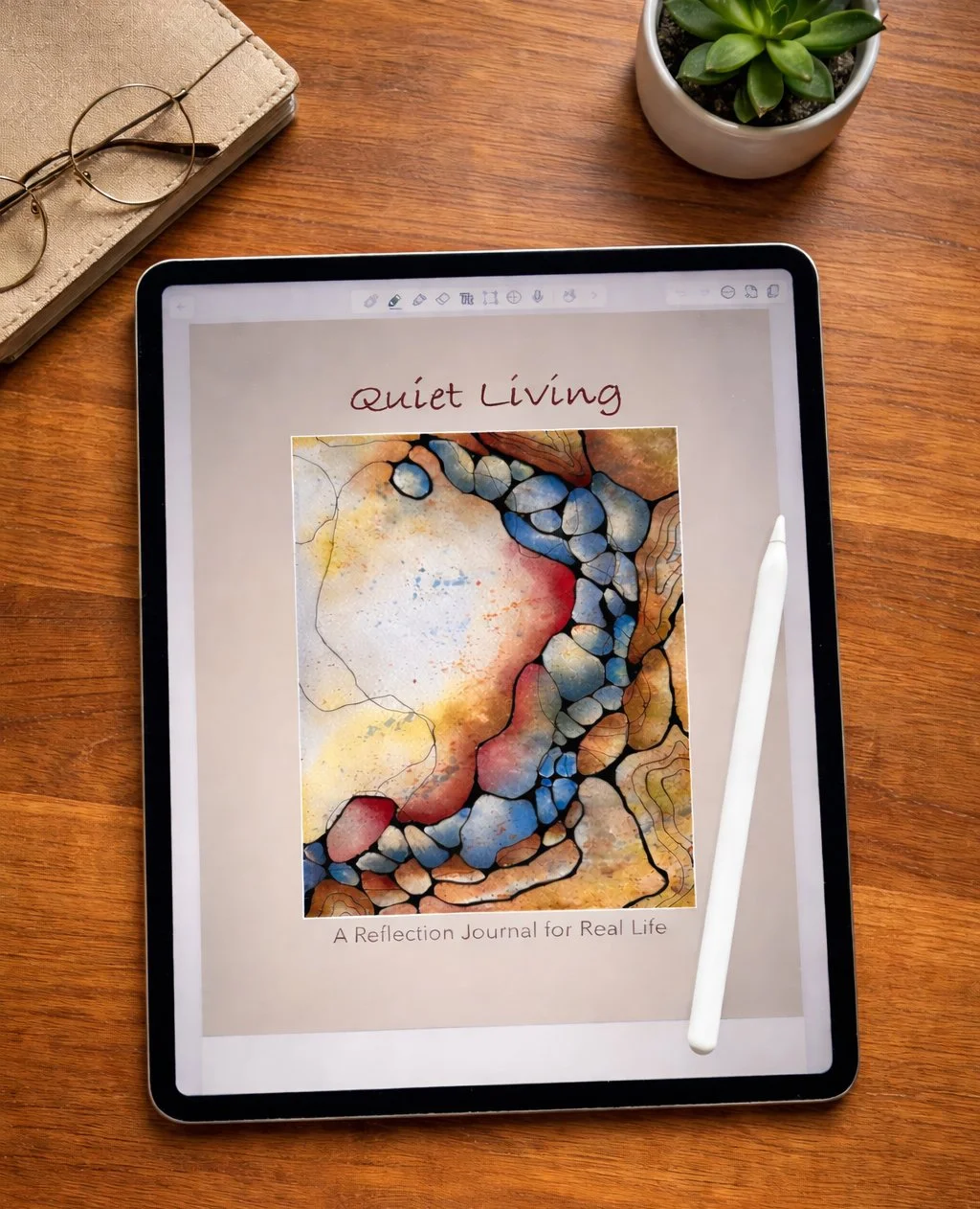 Quiet Living - A Reflection Journal for Real Life