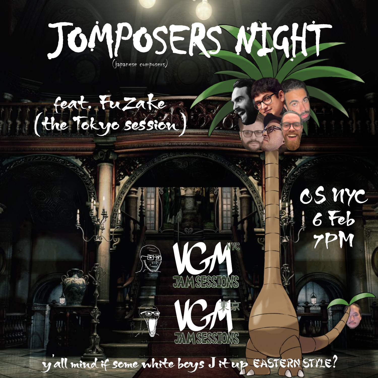 VGM Jam Sessions NYC presents; J-Composers Night ft. Fuzake (VGM Jam Sessions 日本)