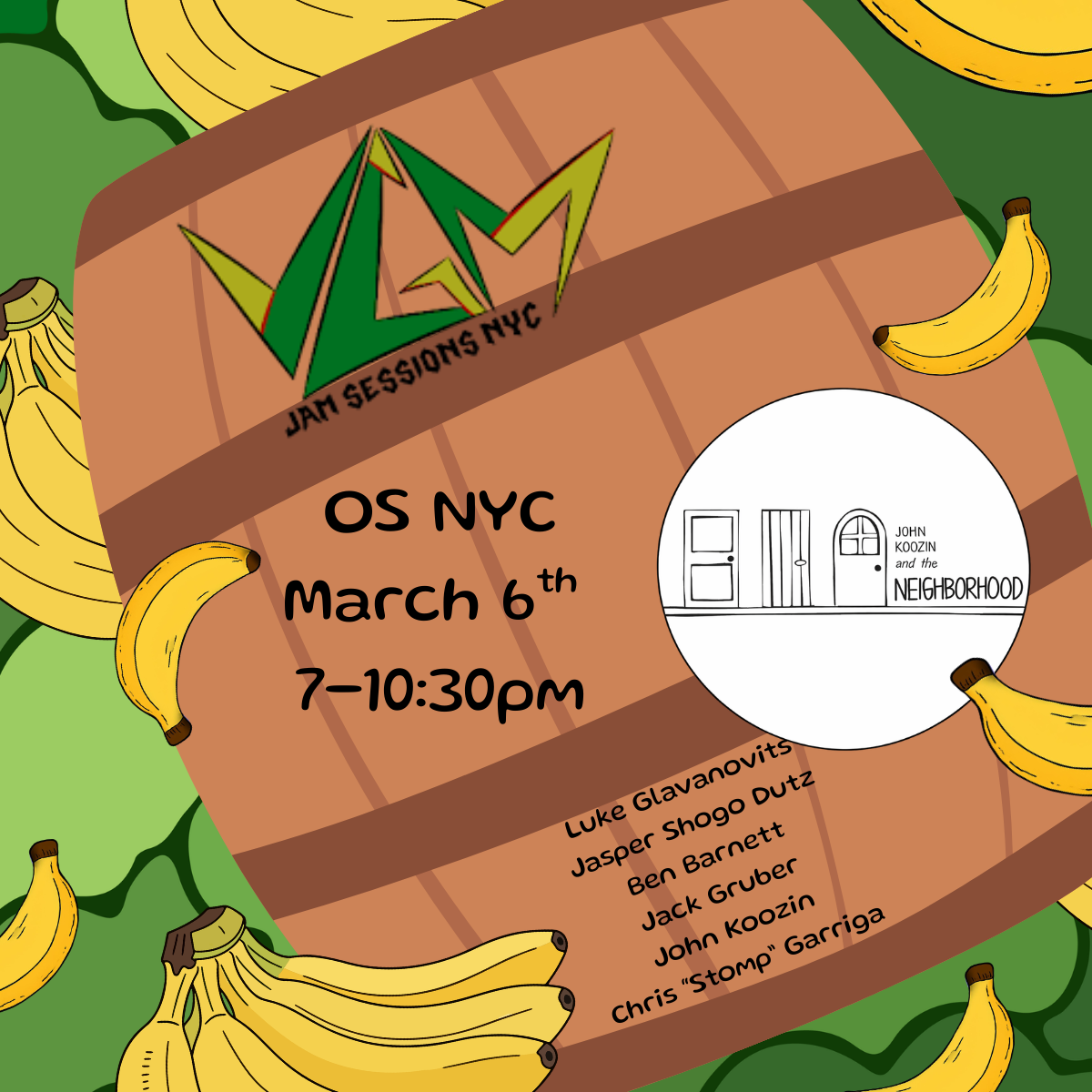 VGM Jam Sessions NYC Presents: Donkey Kong Night ft. John Koozin and the Neighborhood!