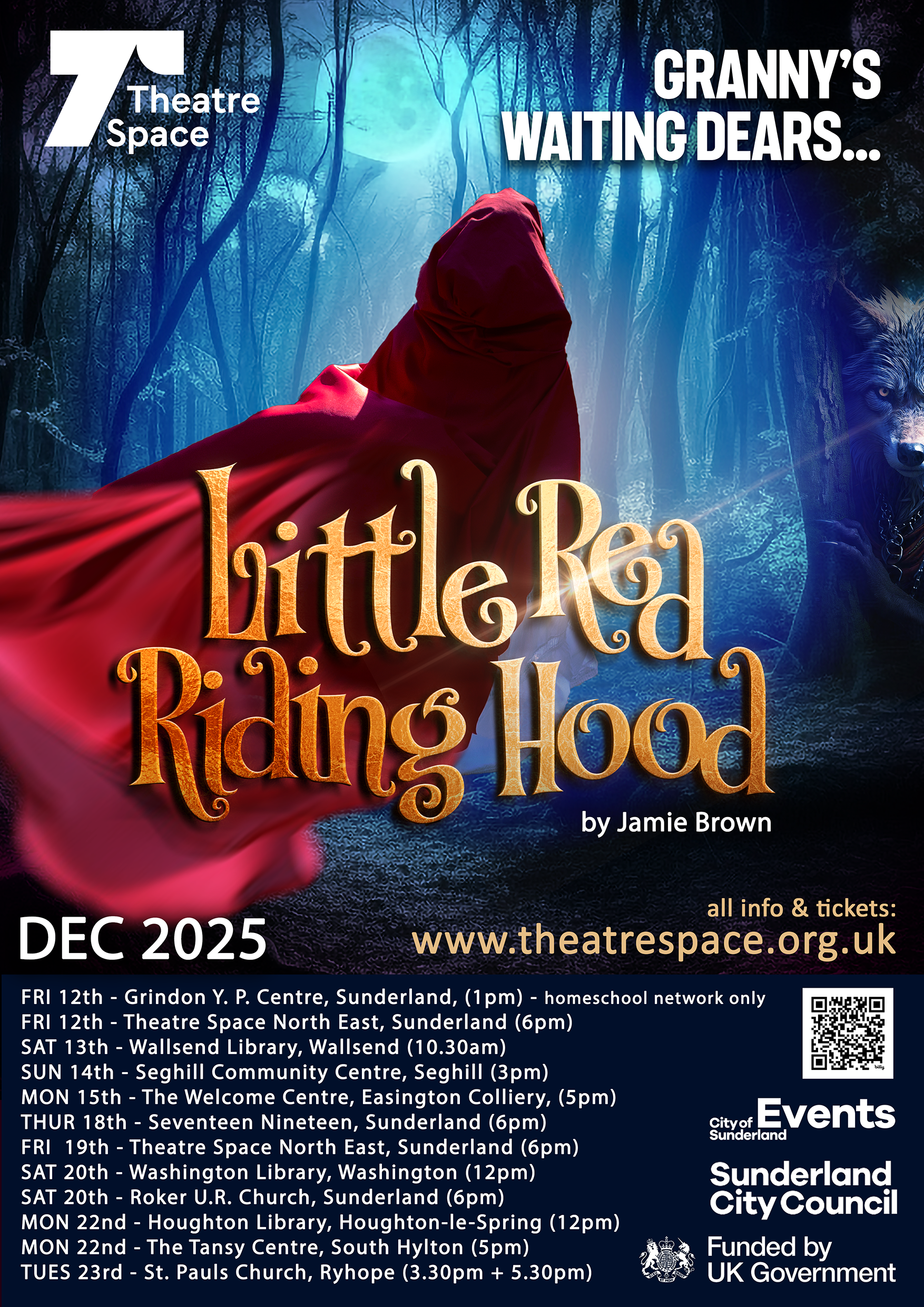 Little Red Riding Hood (12-23 Dec 2025)