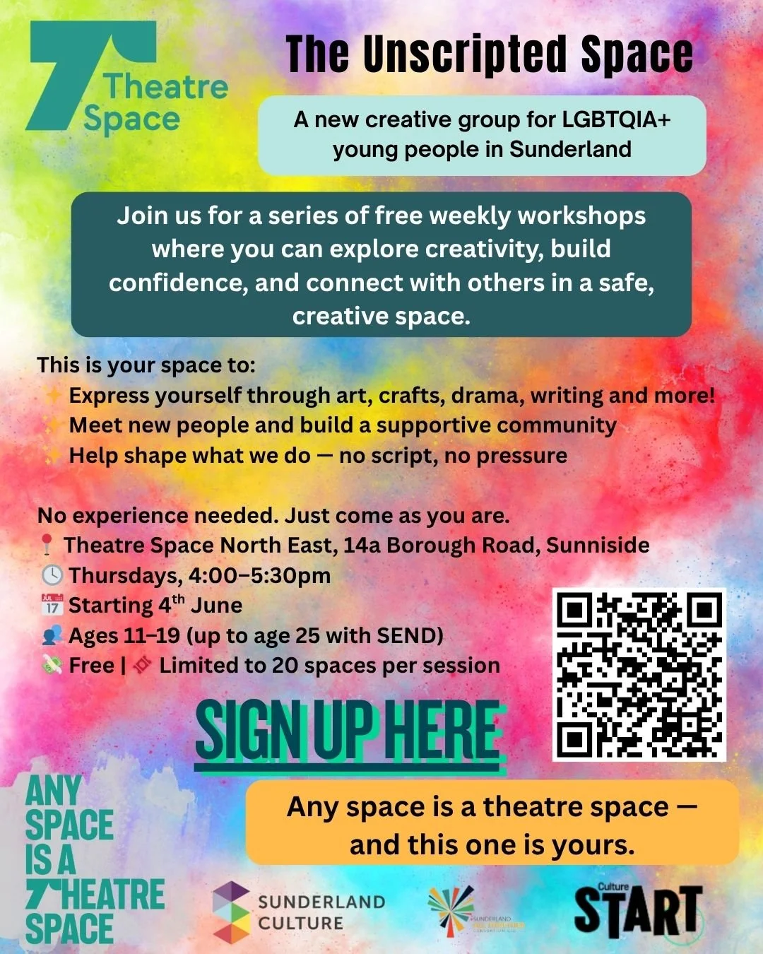 The Unscripted Space