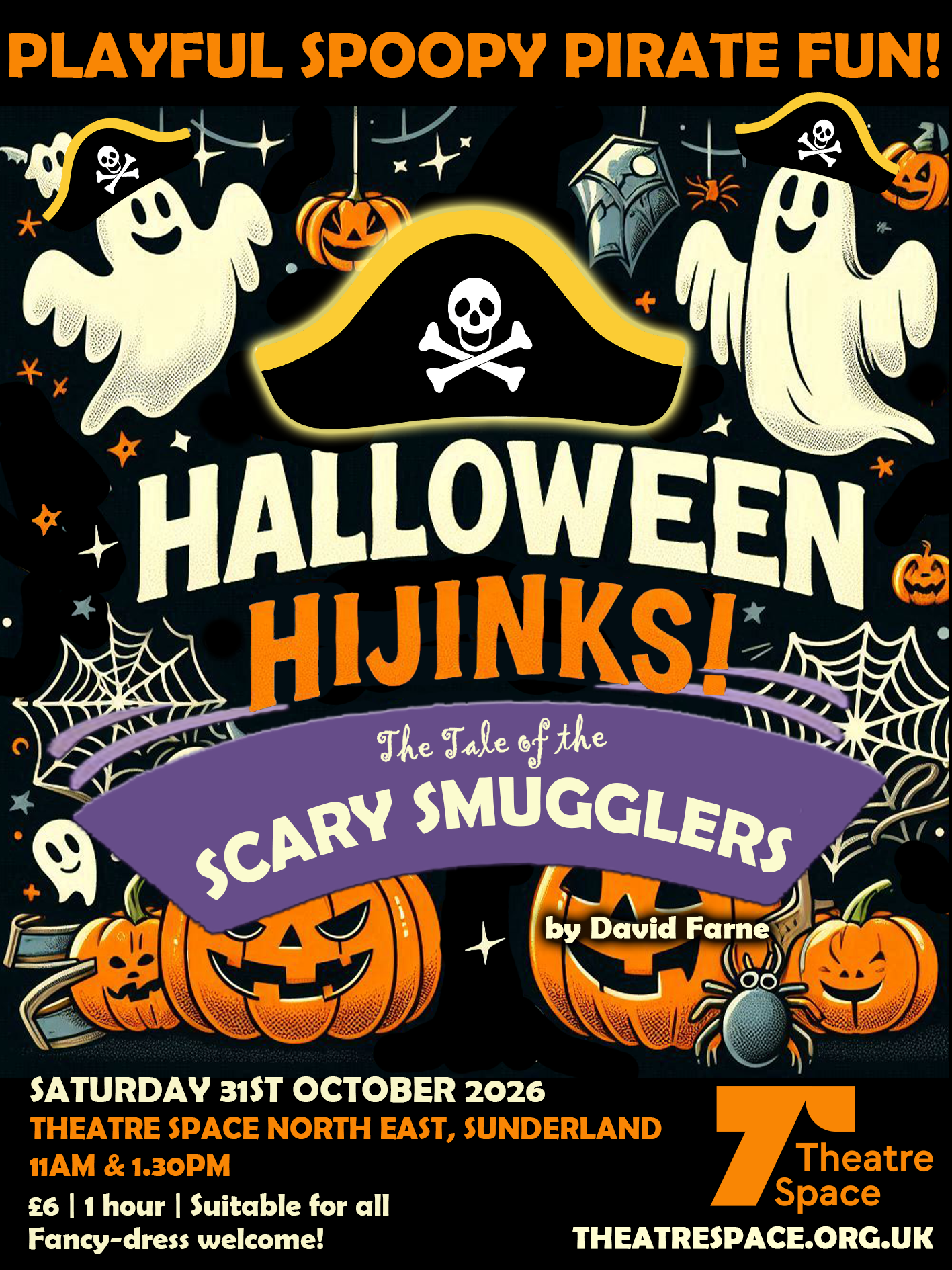 Halloween Hijinks! The Tale of the Scary Smugglers (31 Oct  2026)
