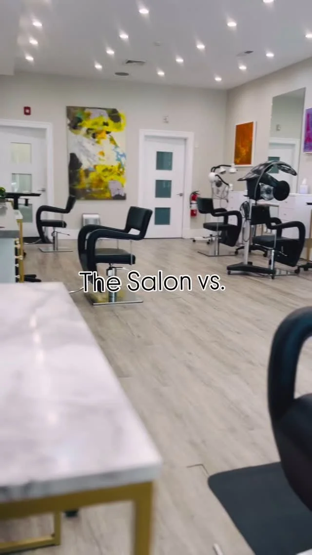 The energy, the artistry, the glow-up- all under one roof ✨💖
Call 203-202-7266 to book 📍Darien, CT 
Call 203-292-5835 to book 📍Fairfield, CT 
• new clients receive 20% off their service of choice:) 
•
•
#balayageartists #darienct #h