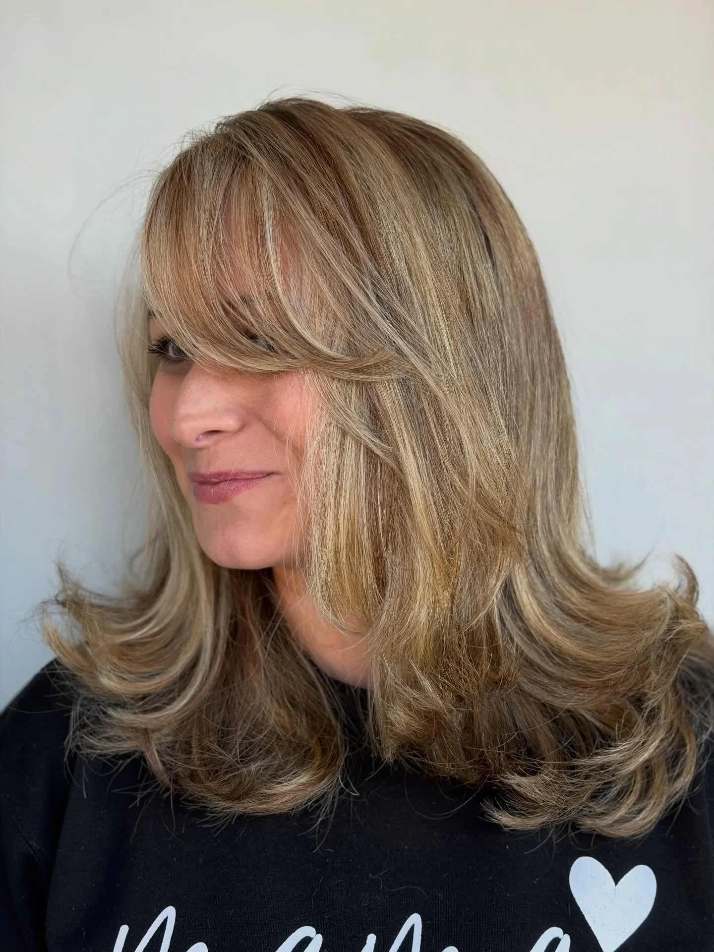 Added soft, dimensional partial highlights and finished with a fresh haircut for the perfect refresh 🤍✨
Highlights and cut done by @crownedbyerika 
📍Darien CT 
&bull; Text 203-571-9497 to book yours today! 
&bull;
&bull;
#highlightsシ゚followers #hai