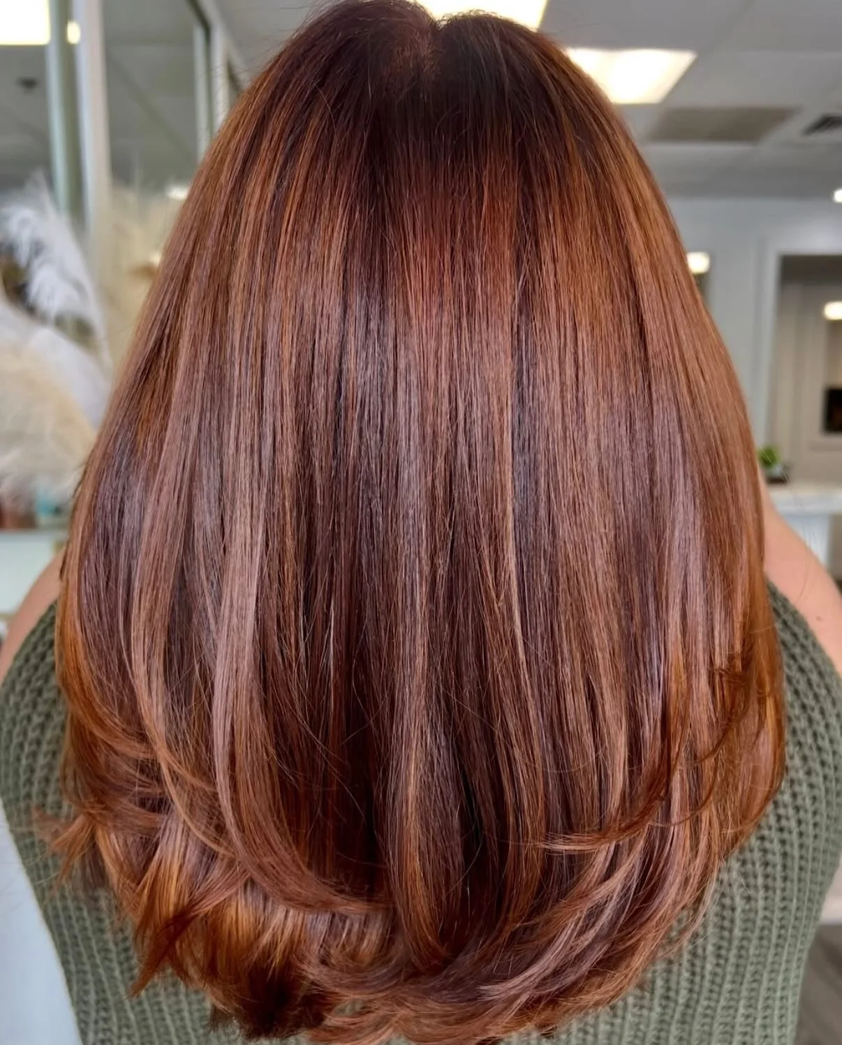 this cowboy copper glow hits different 🔥🤠
color by Alyssa in Fairfield 🤍
book your appointment today &rarr; 203-292-5835 📲
&bull;
&bull;
#cowboycopper #hairstyles #hairstyles #haircolor #hairgoals