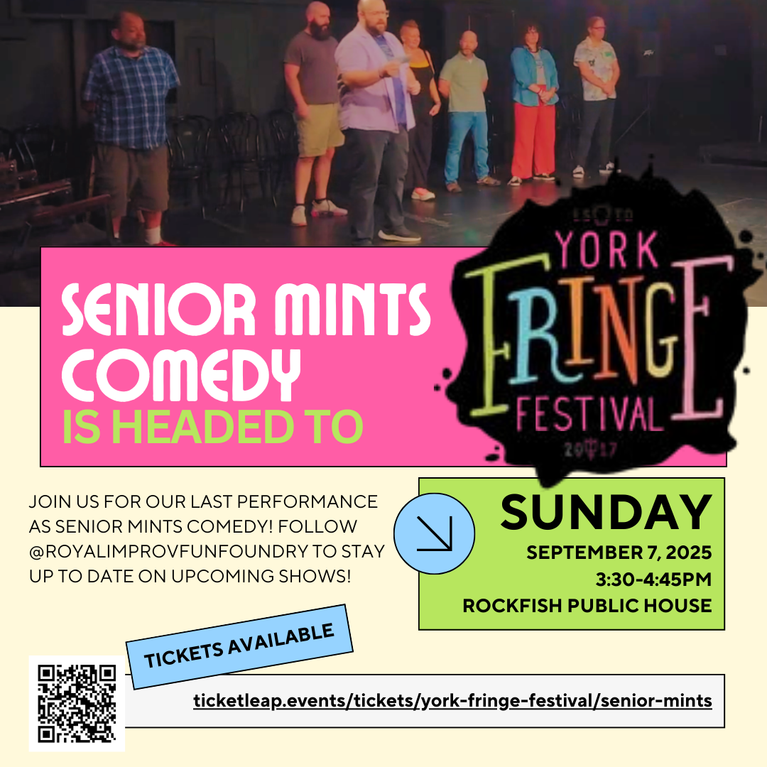 Senior Mints Comedy At York Fringe Festival