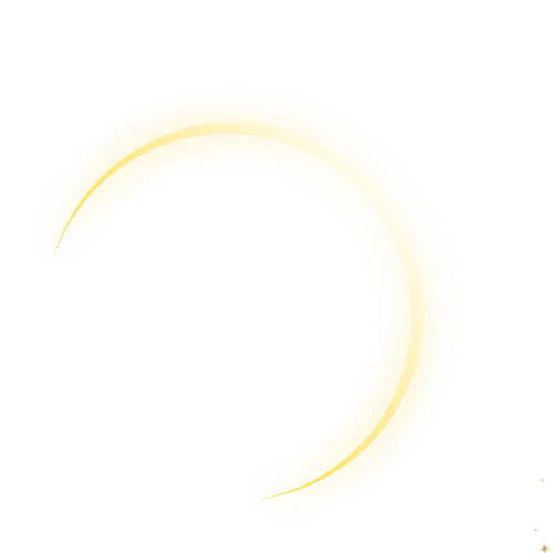 A glowing, curved, banana-shaped object or light streak with a yellow gradient and a dark background.