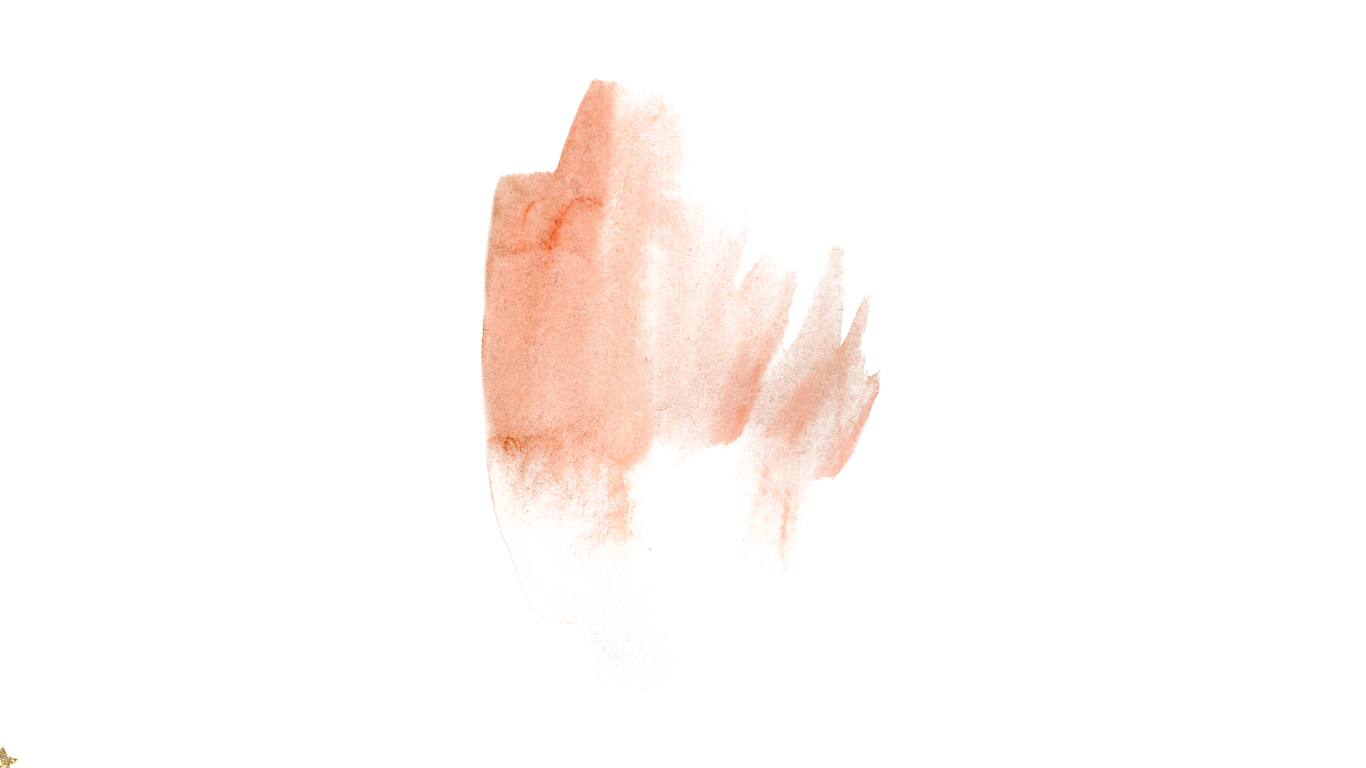 Abstract watercolor painting in shades of beige and pink.