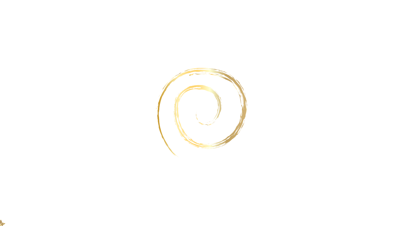 Gold spiral logo with the text "Walt Disney" written above it.