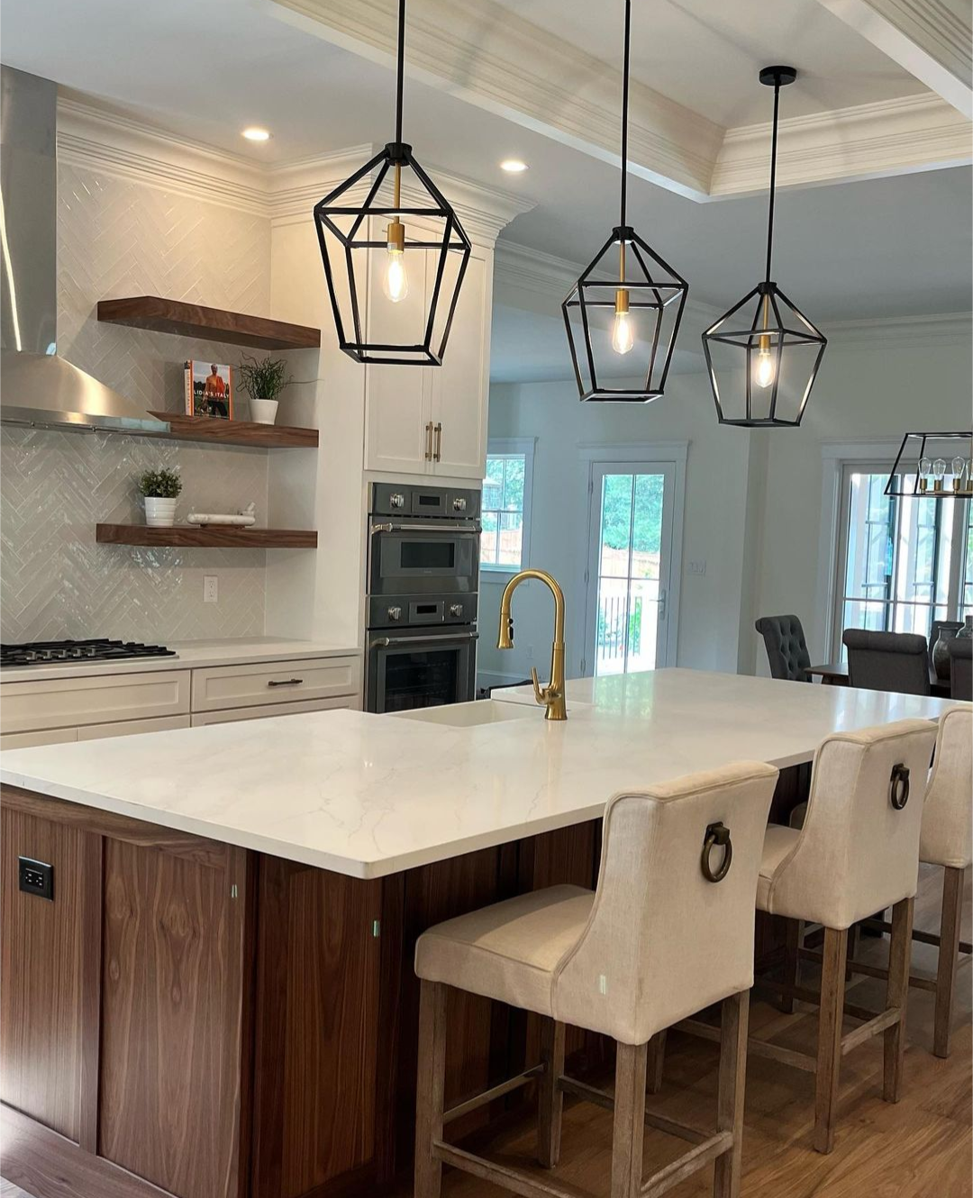 Transitional Kitchen Remodel in Reading, MA by Granite Girls USA Inc. project photo 2