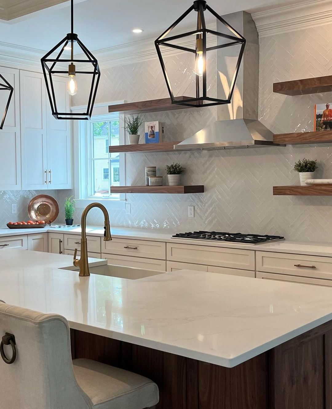 Transitional Kitchen Remodel in Reading, MA by Granite Girls USA Inc. project photo 3