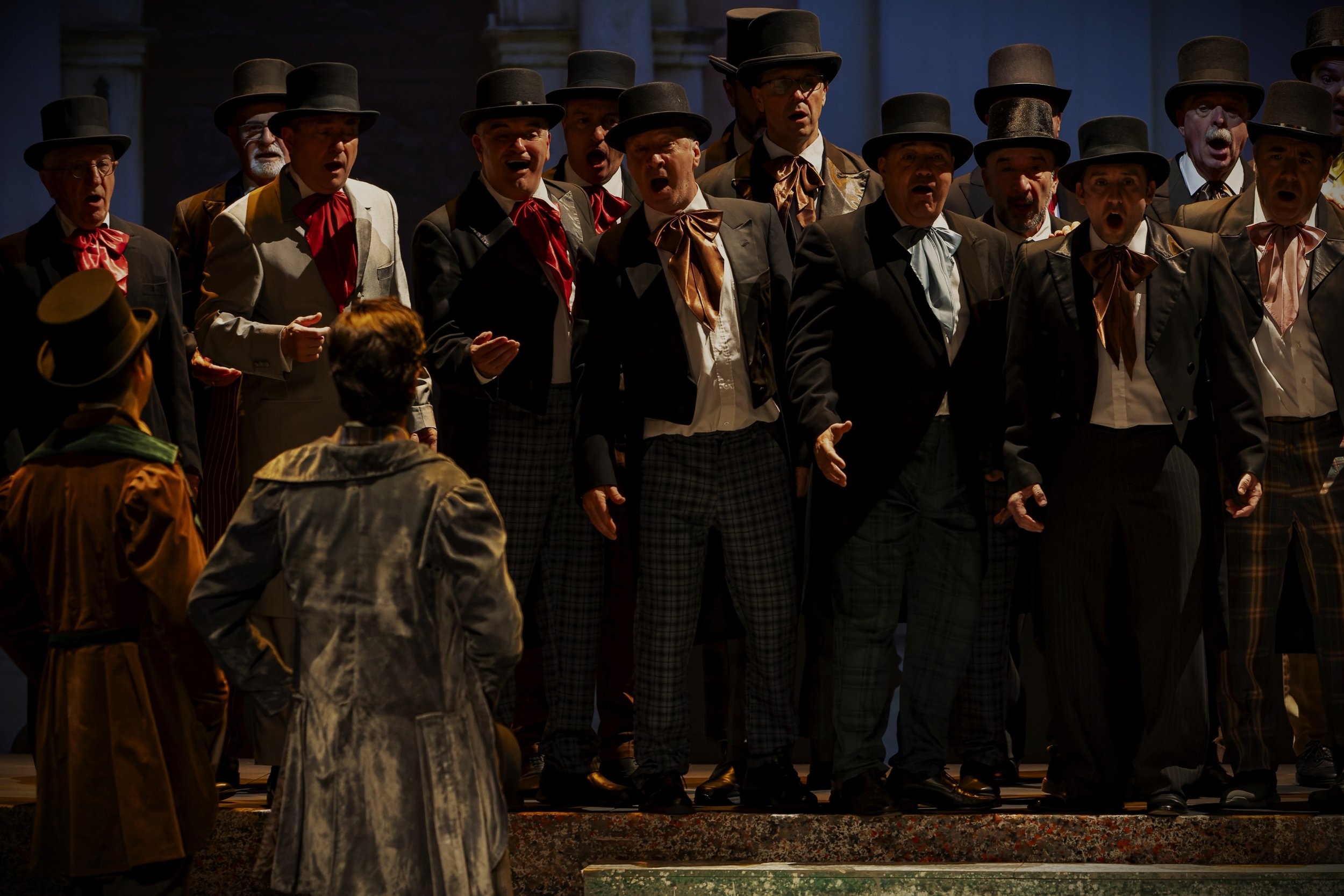 Doña Francisquita, una zarzuela de la Compañía Lírica Amadeo Vives. Foto: Mikel Legaristi