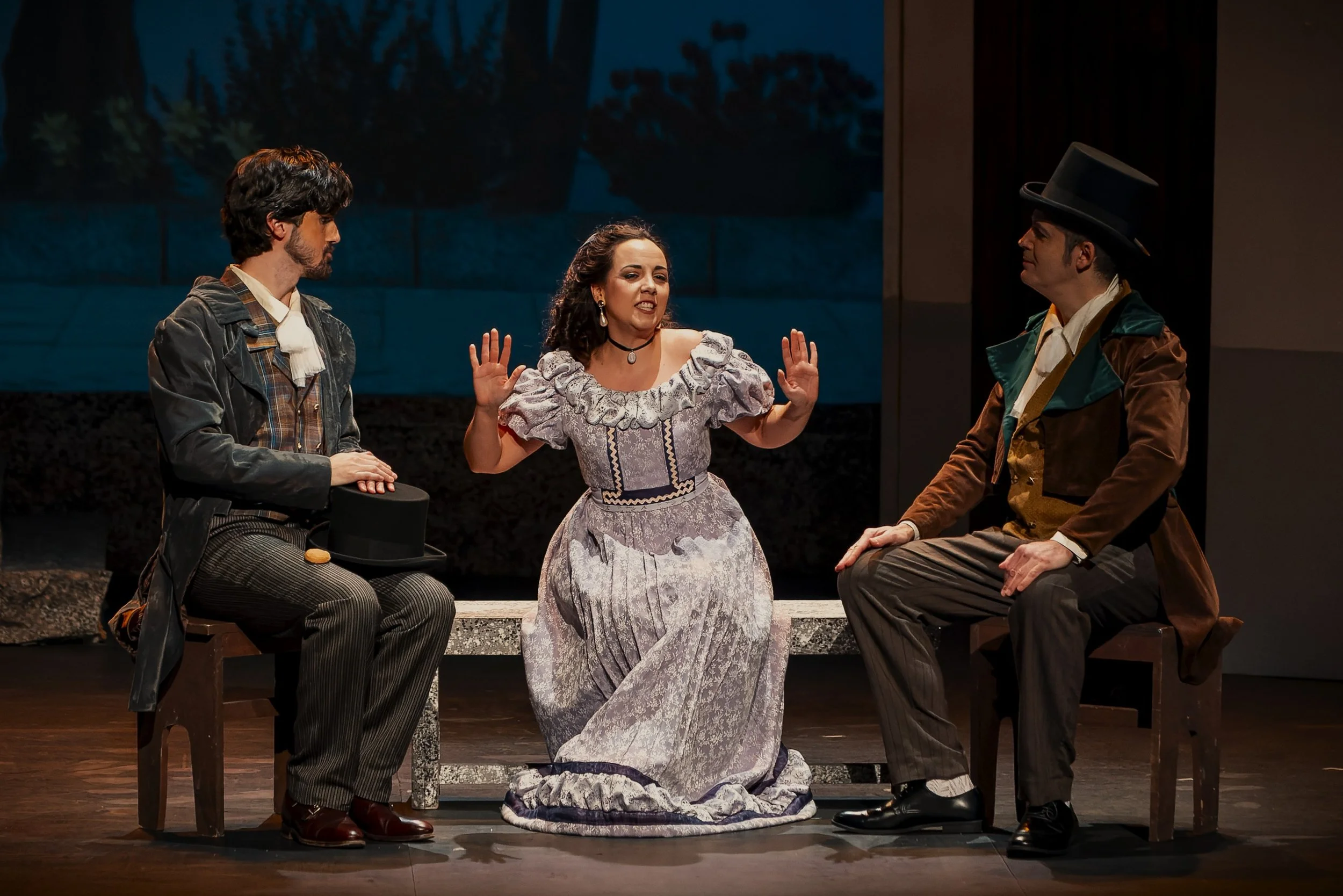 Doña Francisquita, una zarzuela de la Compañía Lírica Amadeo Vives. Foto: Mikel Legaristi