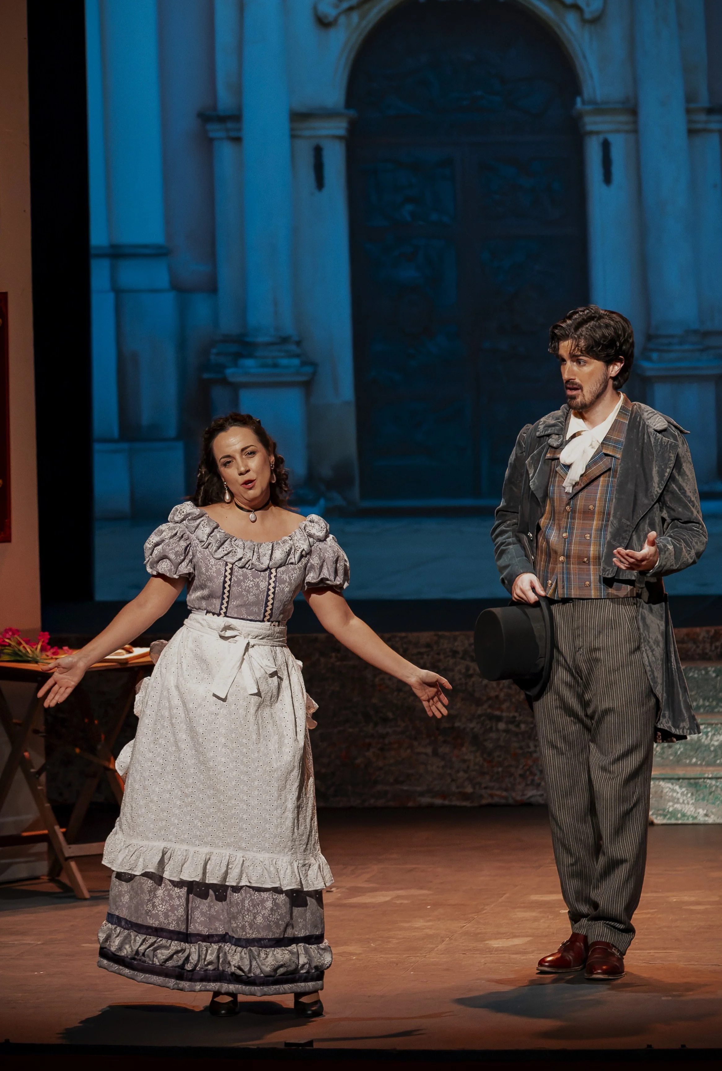 Doña Francisquita, una zarzuela de la Compañía Lírica Amadeo Vives. Foto: Mikel Legaristi