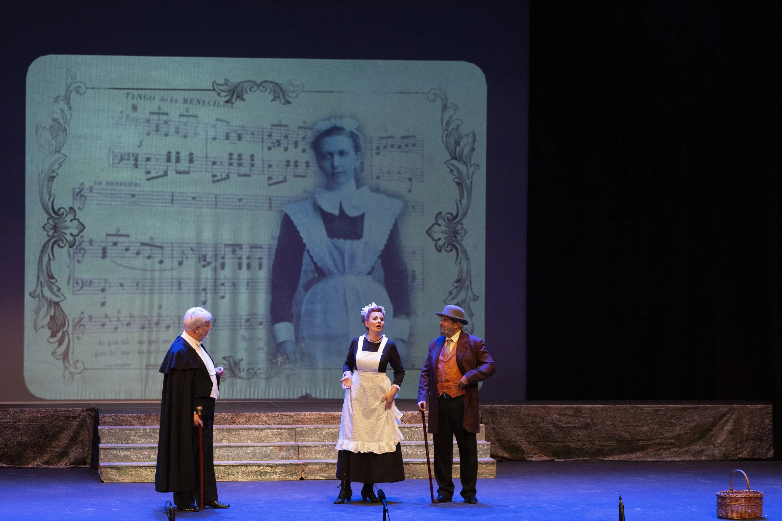 Agua, azucarillos y aguardiente, zarzuela de Federico Chueca, por la Compañía Lírica Amadeo Vives. (c) Foto Miguel Paubel