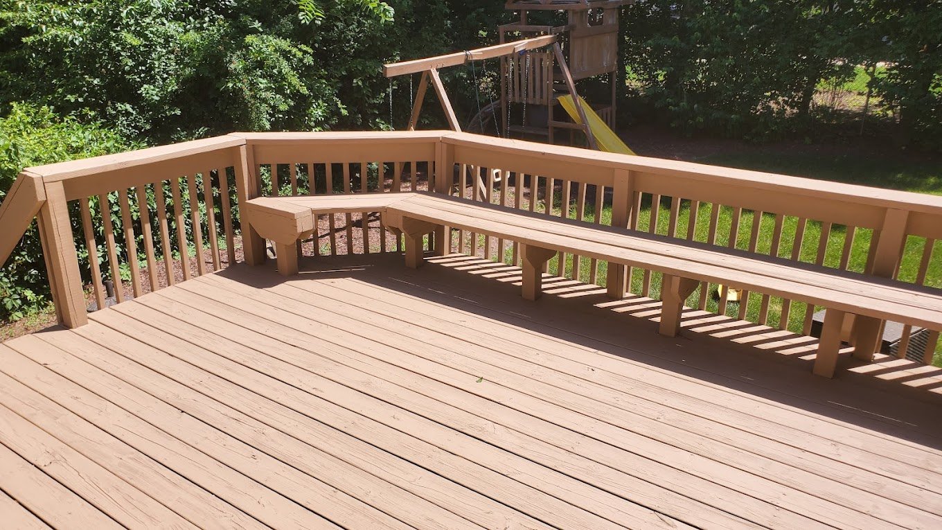 deck staining