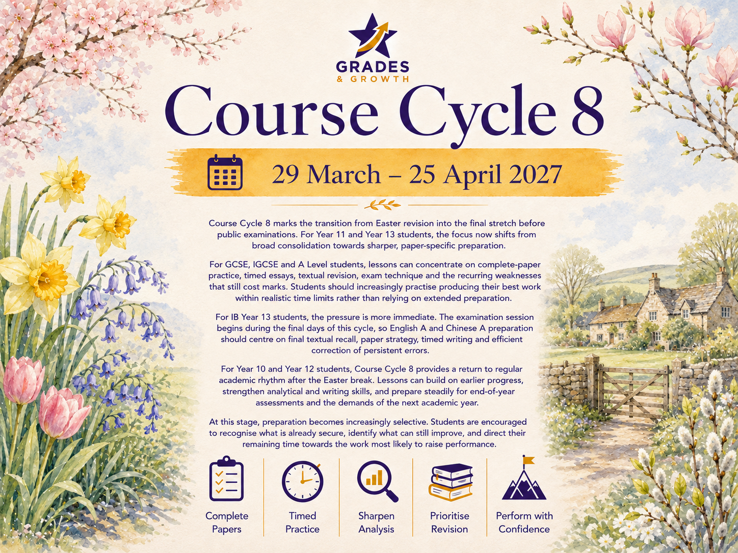 Course Cycle 8