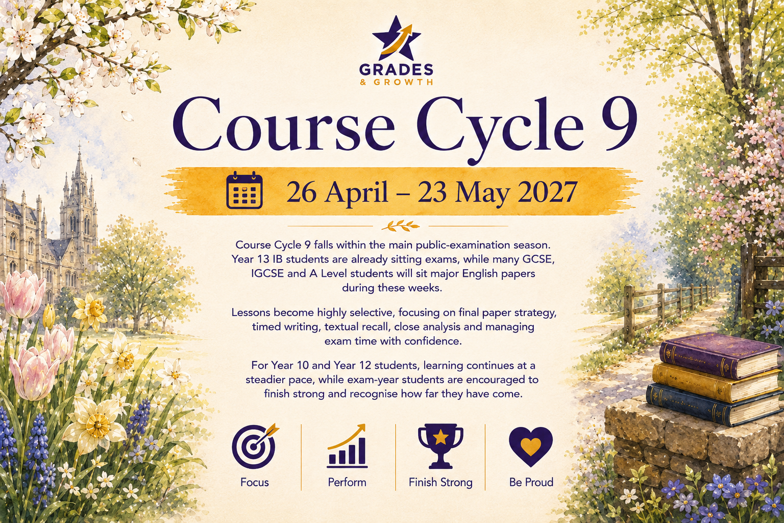 Course Cycle 9 