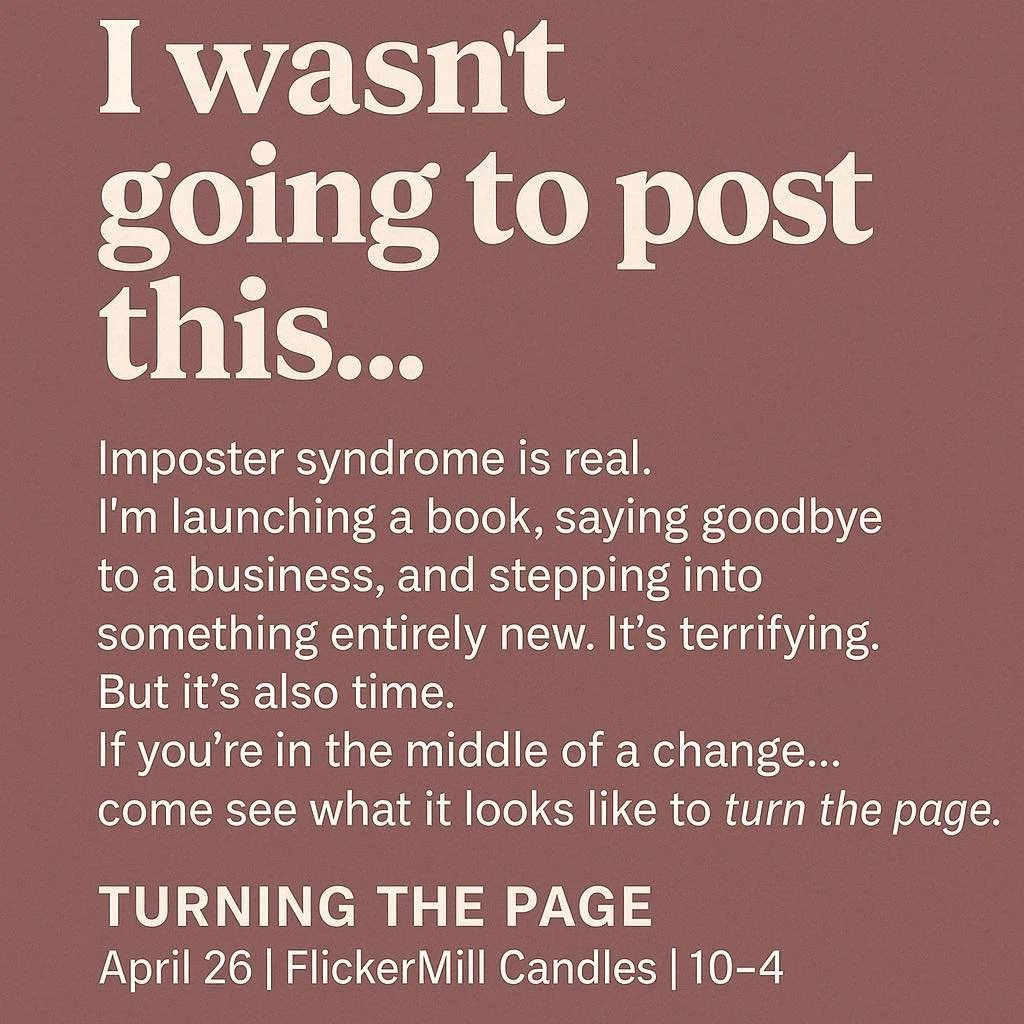 I struggle with imposter syndrome. 
I couldn&rsquo;t write newsletters when I started CHI Massage Therapy. It took 5 years to find comfort in writing.
Now I am about to publish my 3rd book.
I still struggle with recording myself. But I will find comf