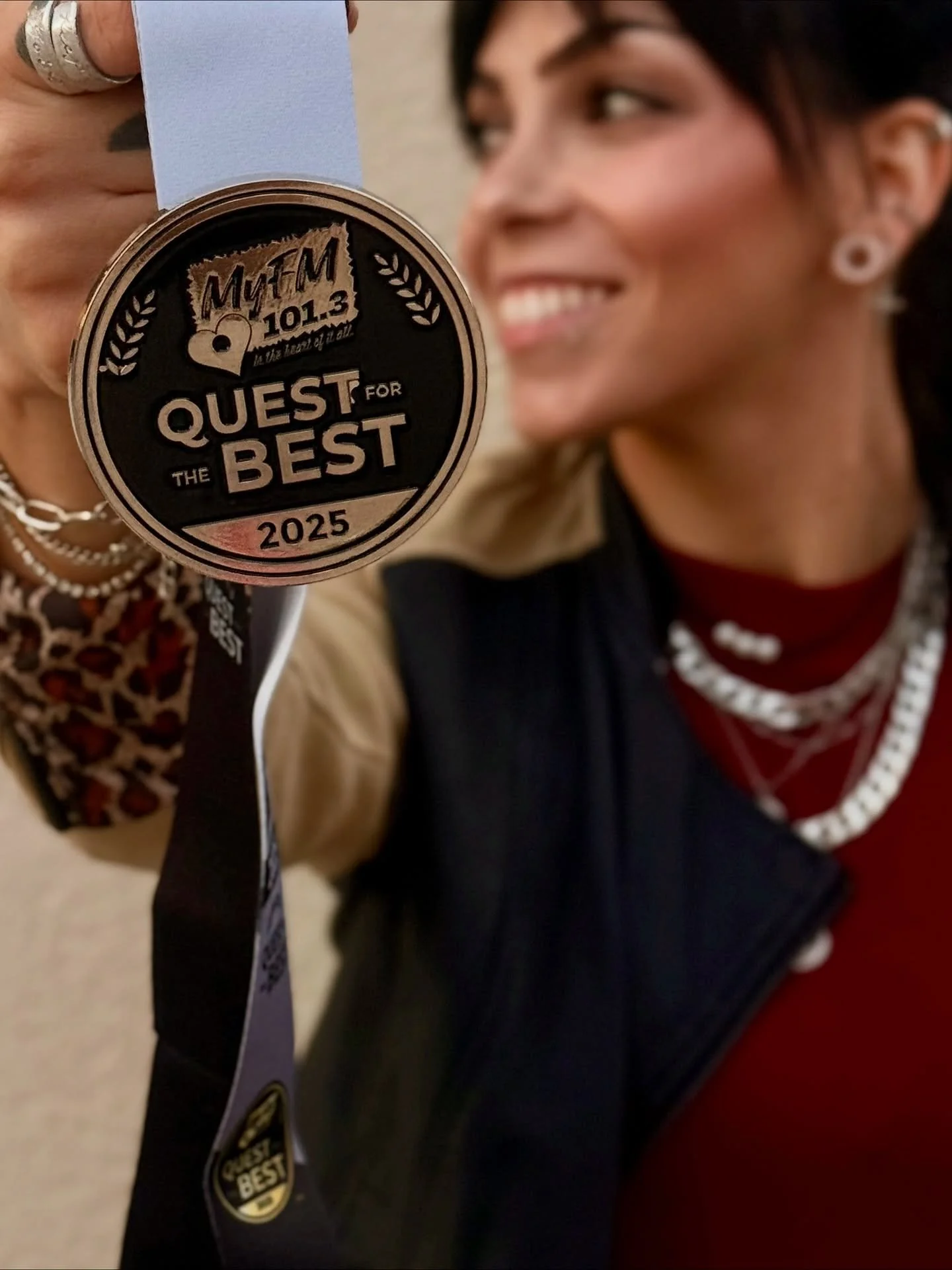 โจ Our first year in My.FM’s Quest for the Best! โจ๐ฅ
This has been a goal of mine for a long time, and here. we. are. ๐๐ผ
Thank you from the bottom of my heart to everyone who voted for my small business in this year’s #MyFMQuest2025.