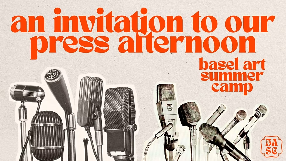 Press Afternoon Basel Art Summer Camp