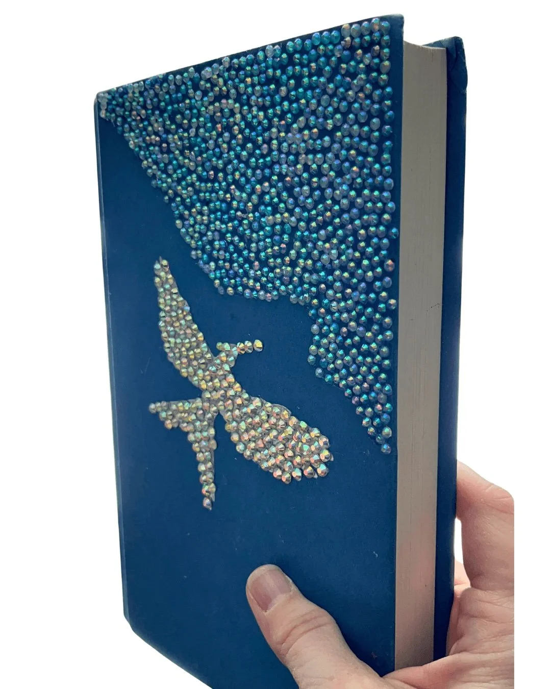 bedazzled cover for the huger games